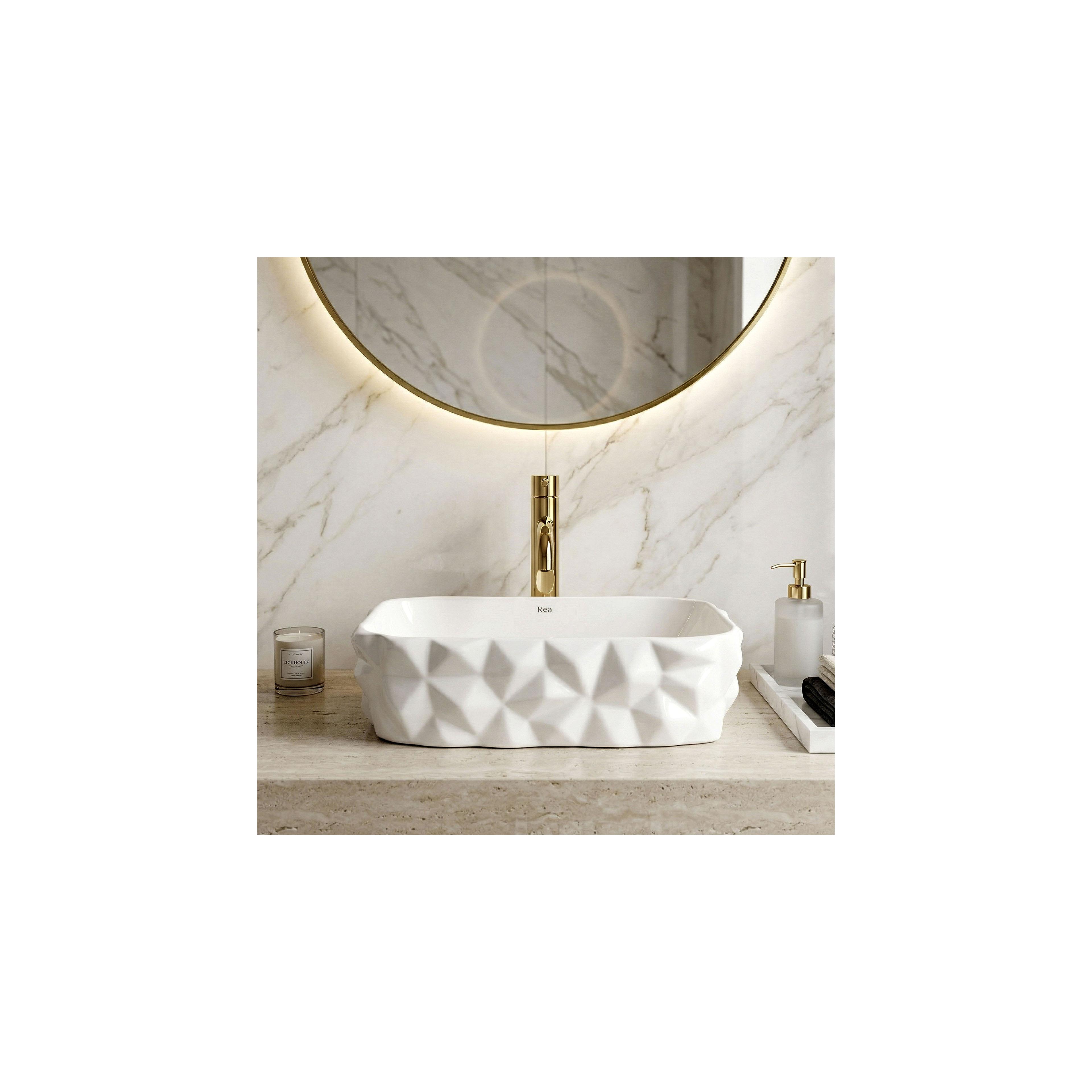 Countertop washbasin Rea Zamia