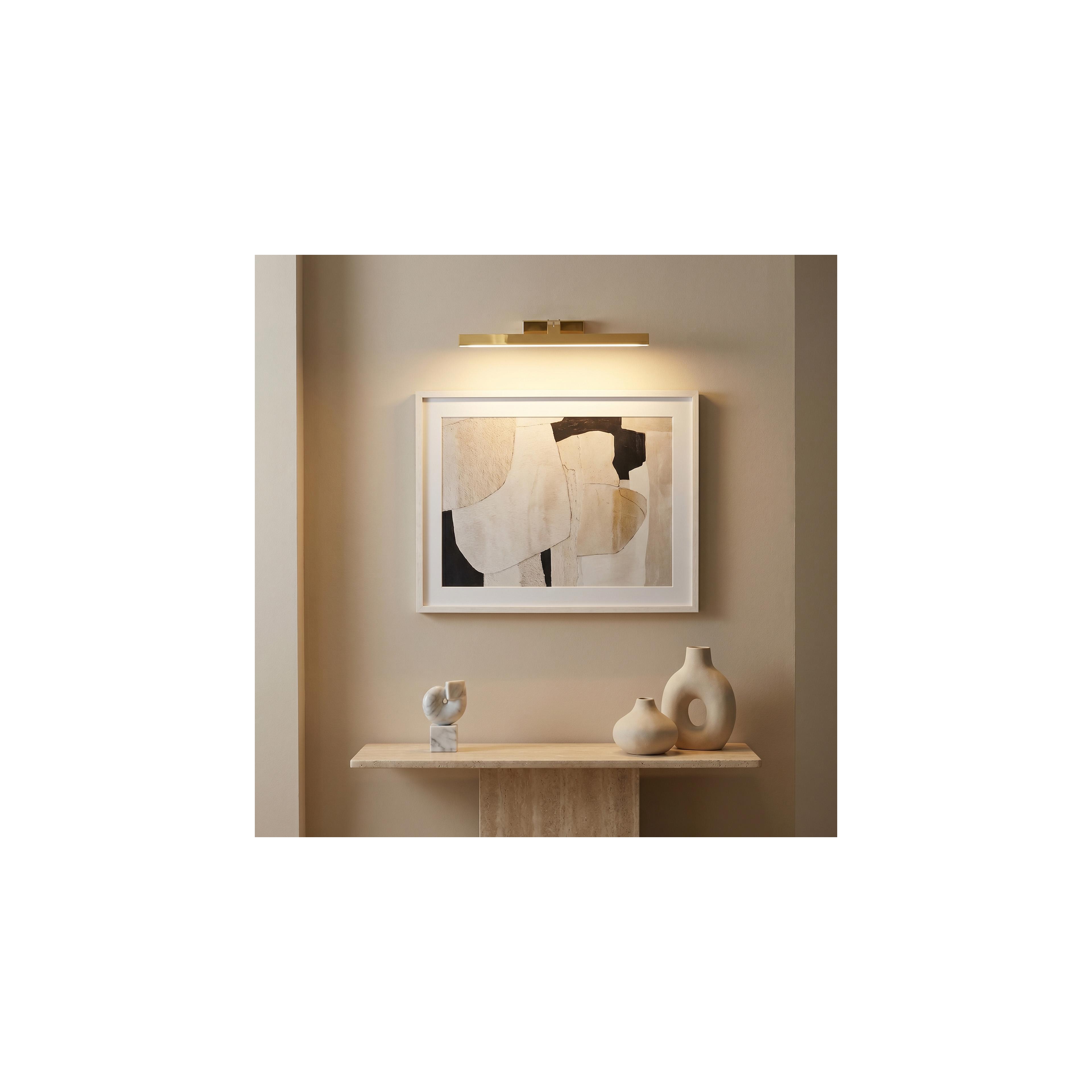 Kopalniška stenska LED svetilka SWE005-1W 58cm GOLD