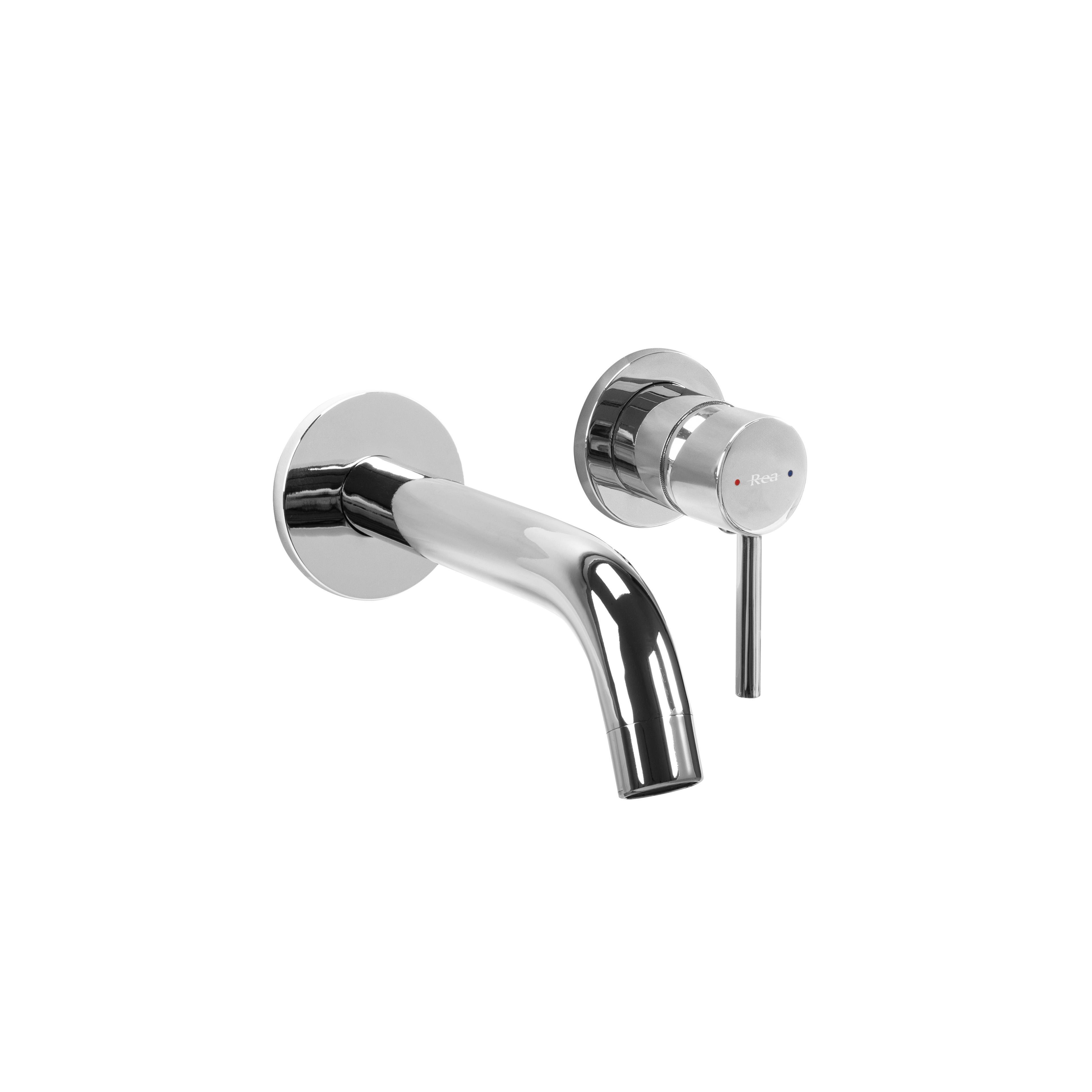 Rubinetto da parete Rea Owen Chrome + BOX