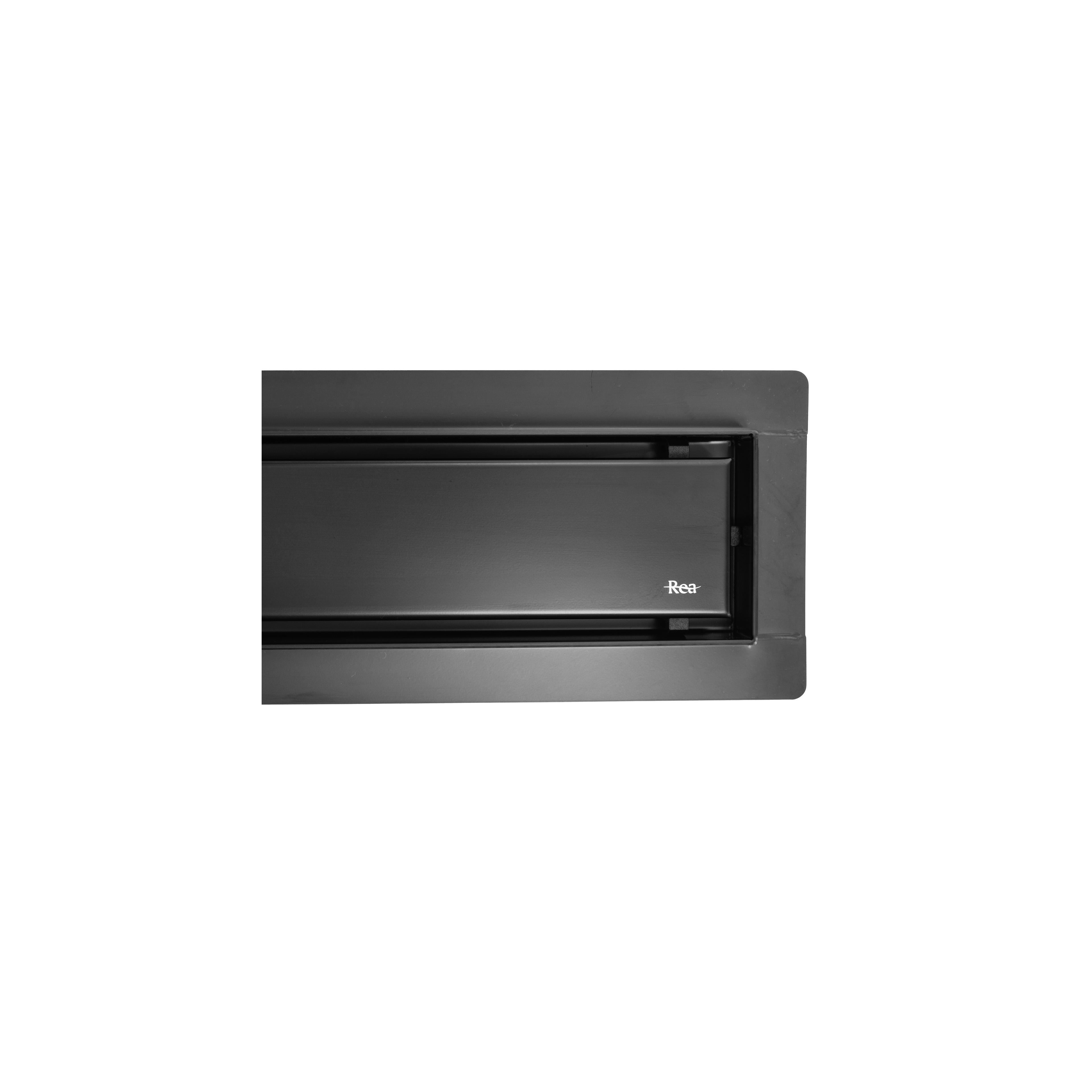 Linearni odvod Rea Neox Black Matt 80