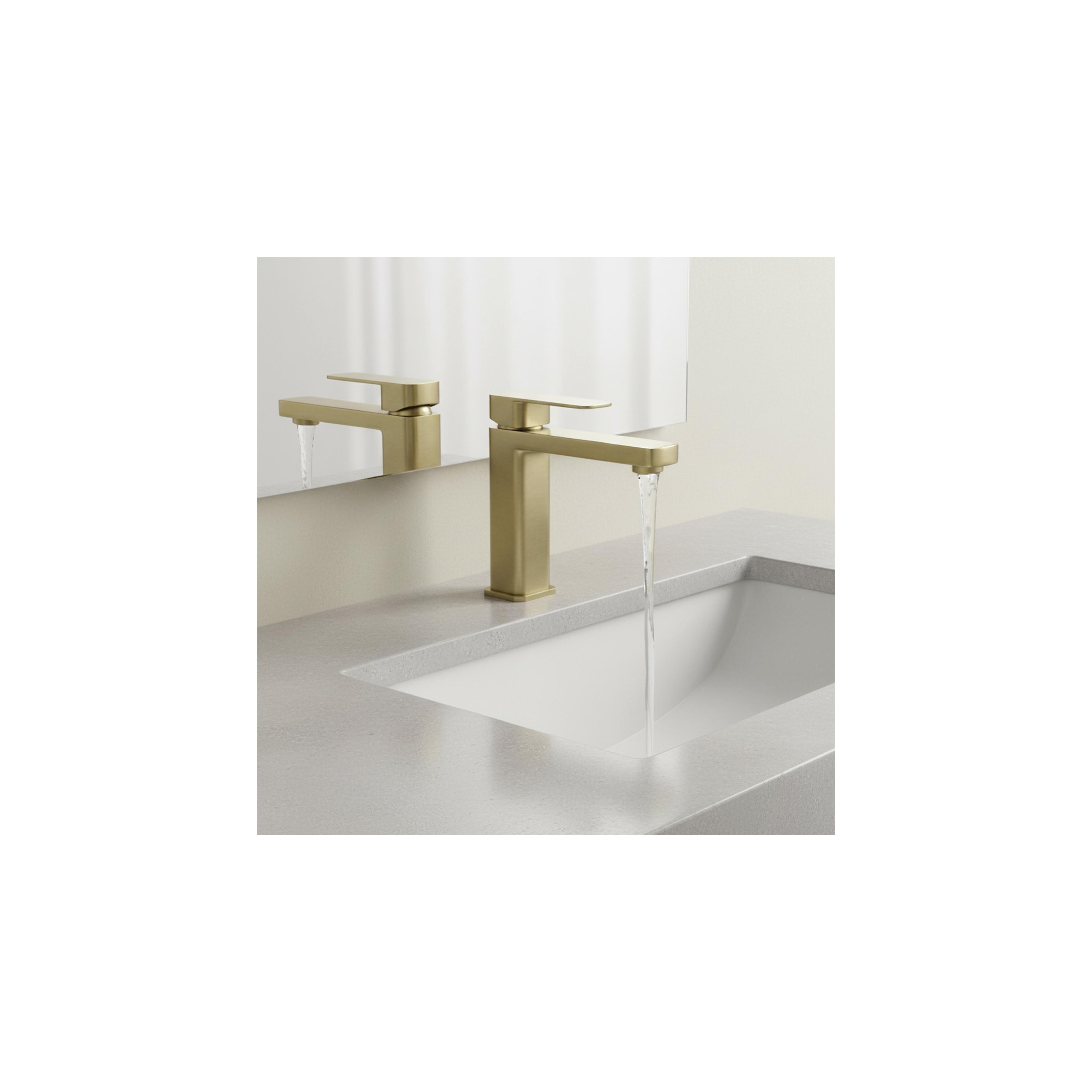 Robinet de salle de bain Rea Arlo Brush Gold
