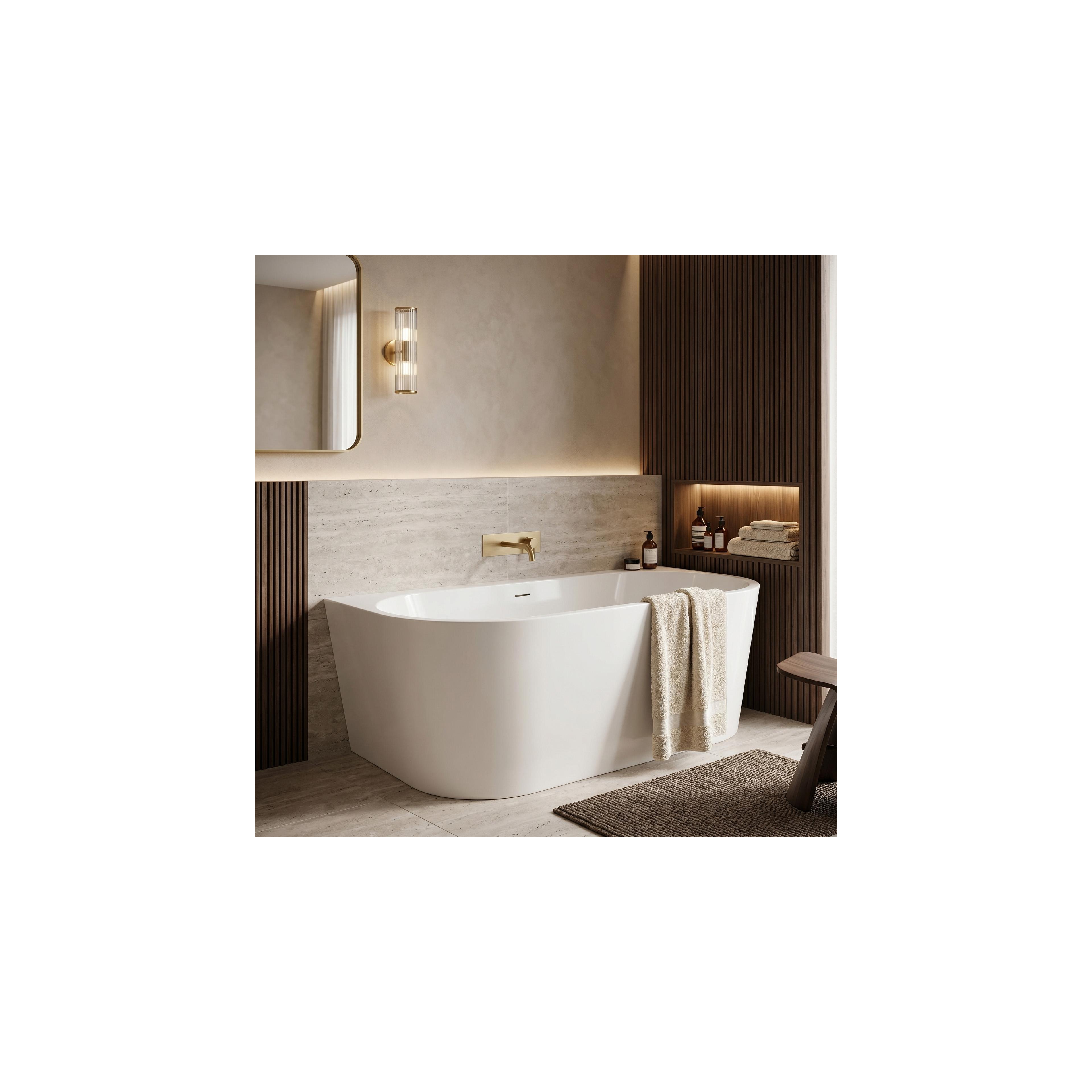 Baignoire acrylique murale CAPRI 160cm