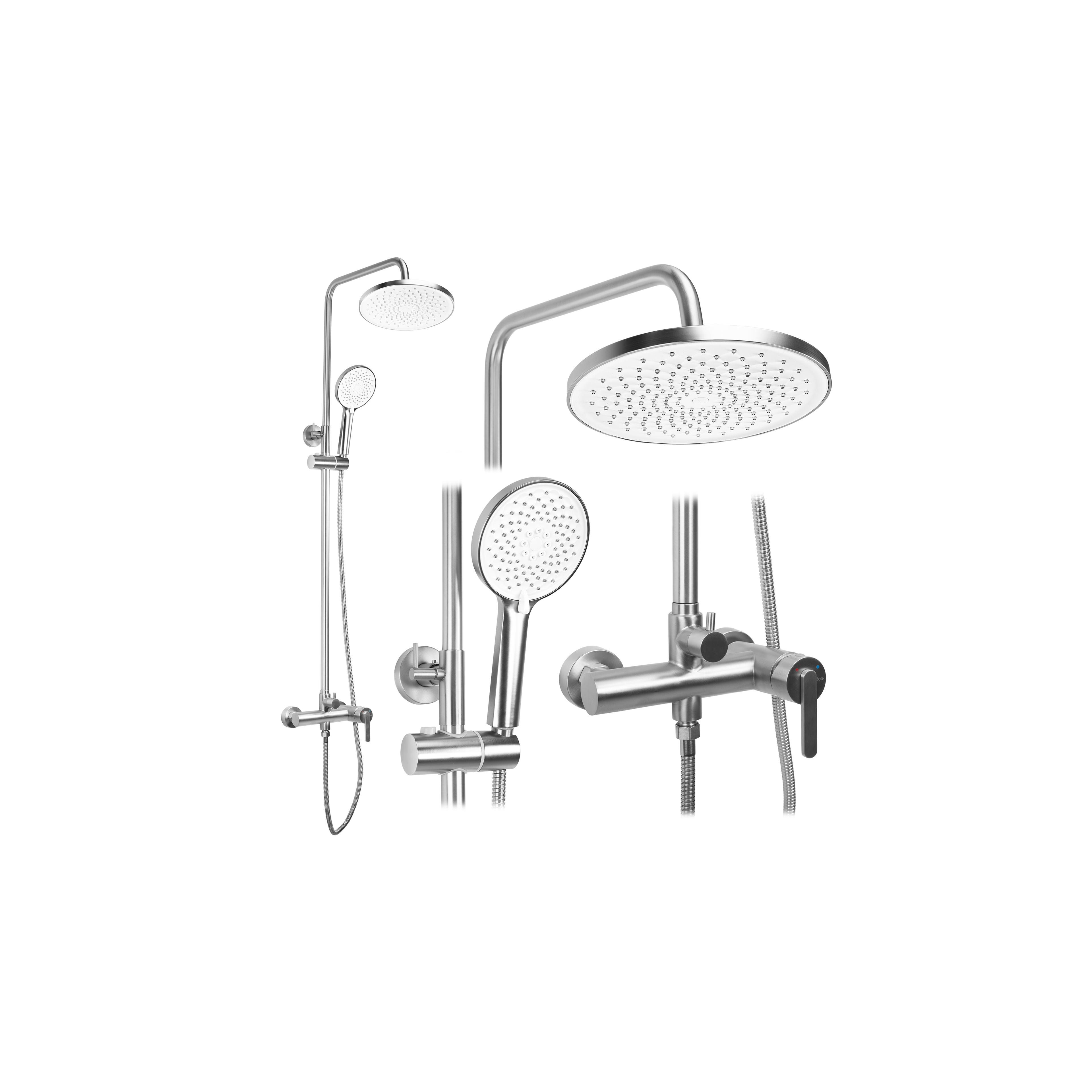 Shower set Rea Ontario Brush Nickel