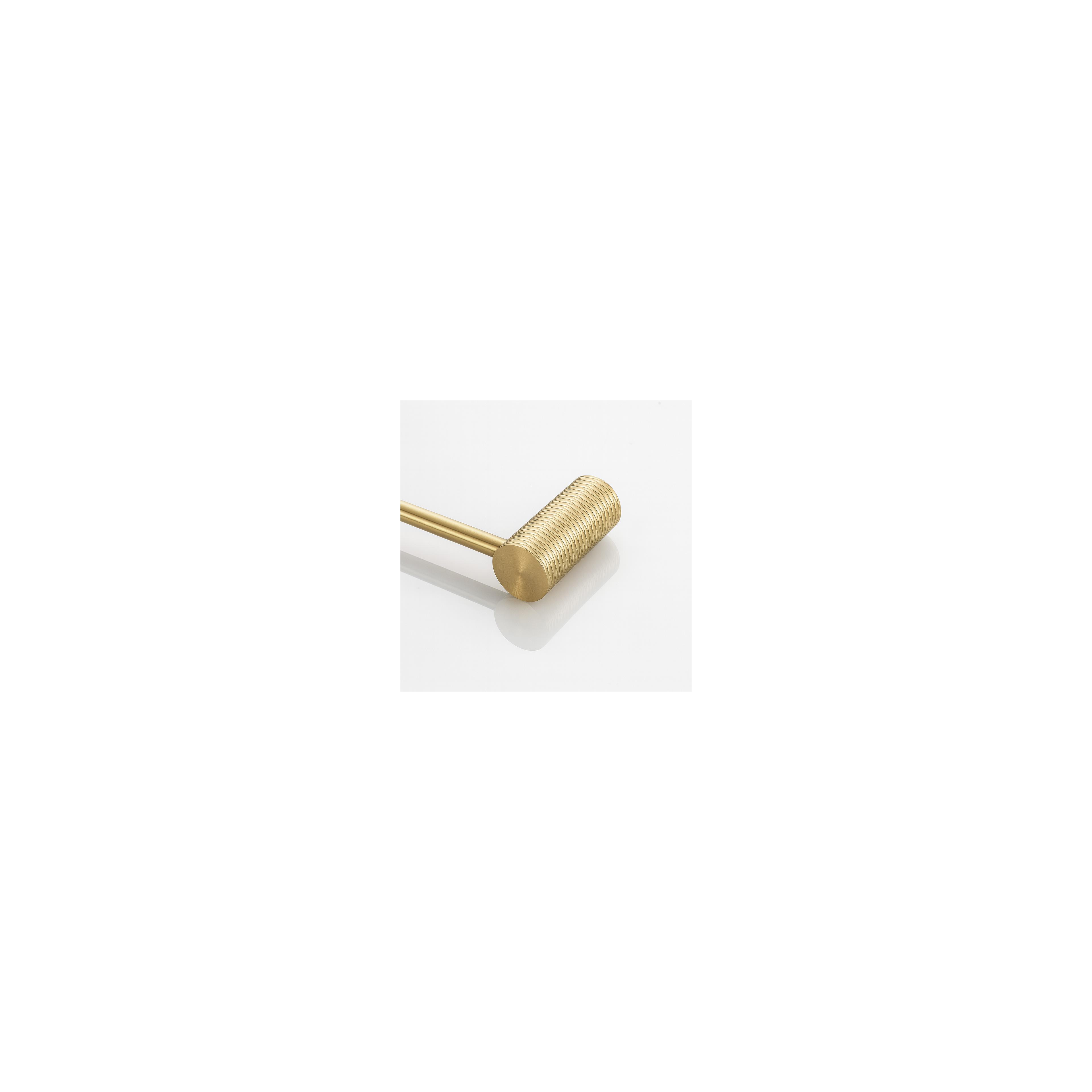 Bathroom hanger 9703 Prism Brush Gold