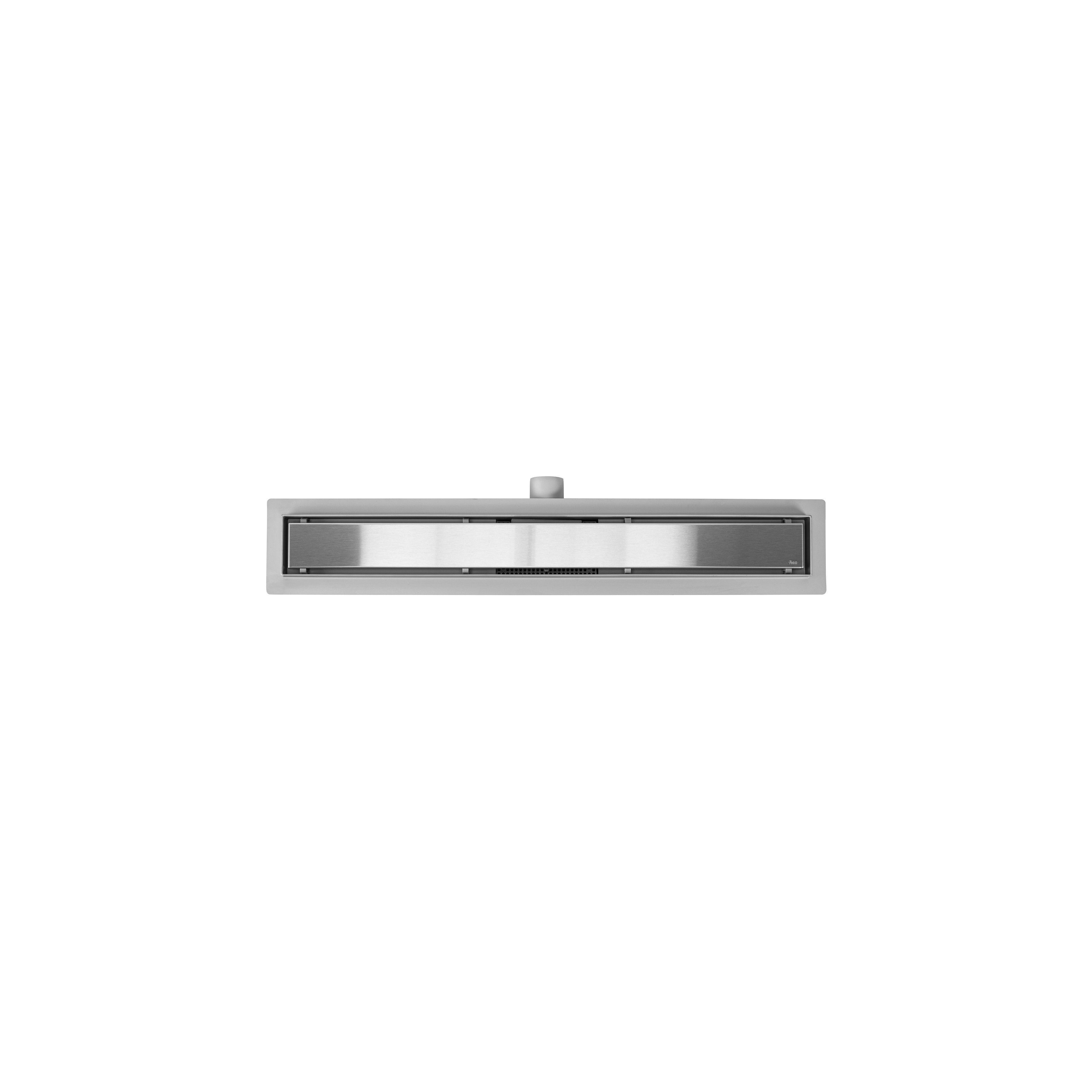 Linear drainage Rea Neox BRUSH NICKEL 80