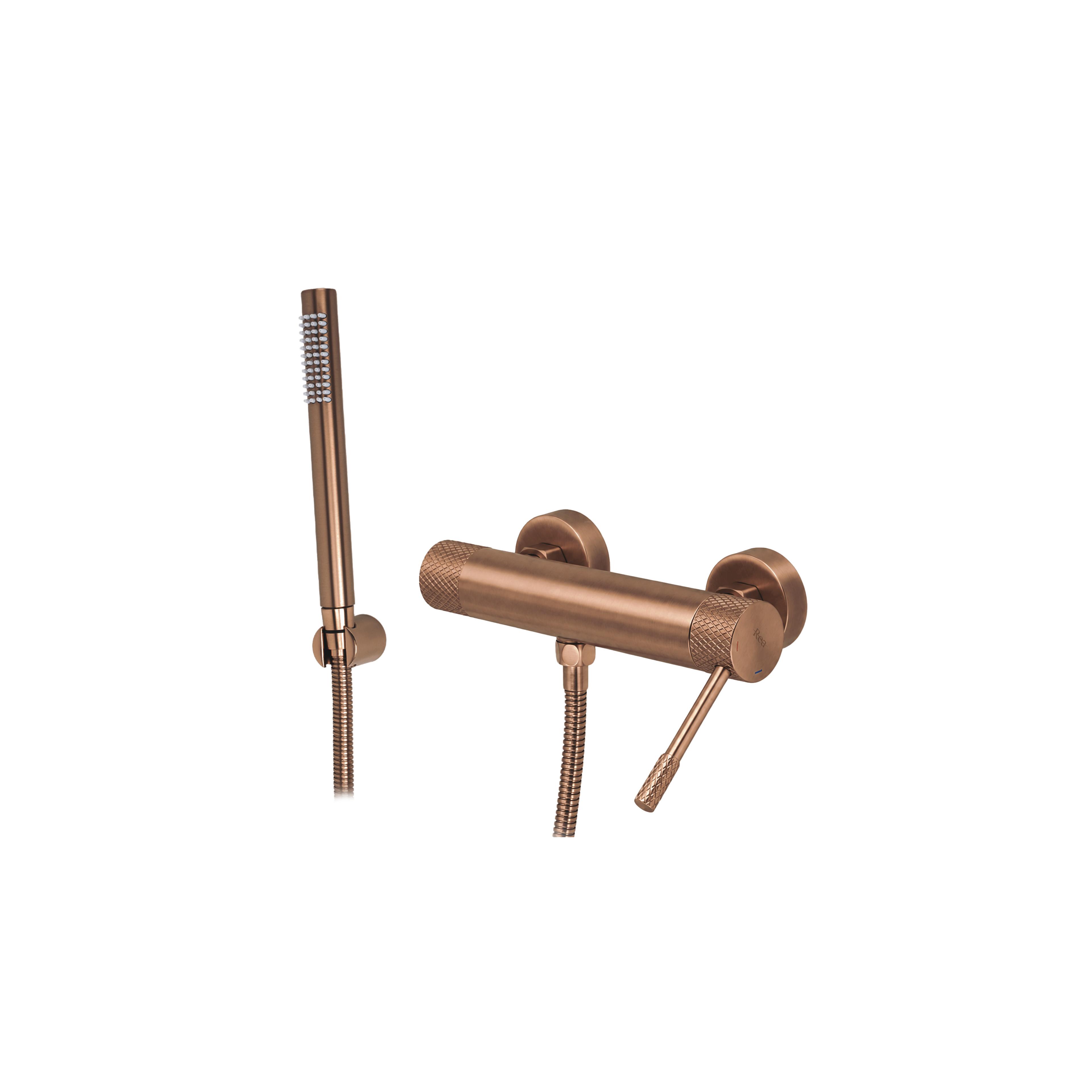 Badkarsblandare REA Venti Brush Copper