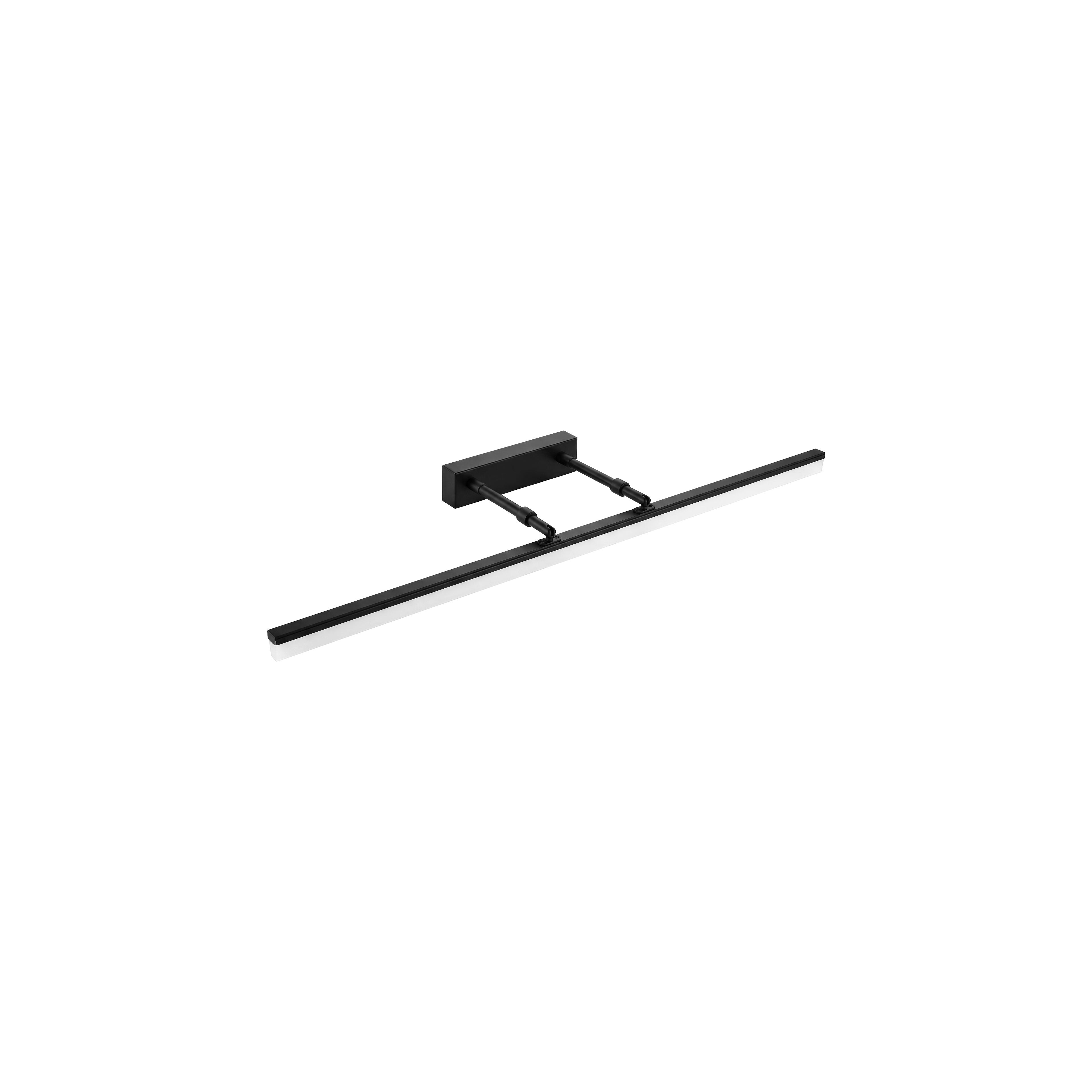 Badkamer LED-wandlamp APP1880-1W 80cm BLACK