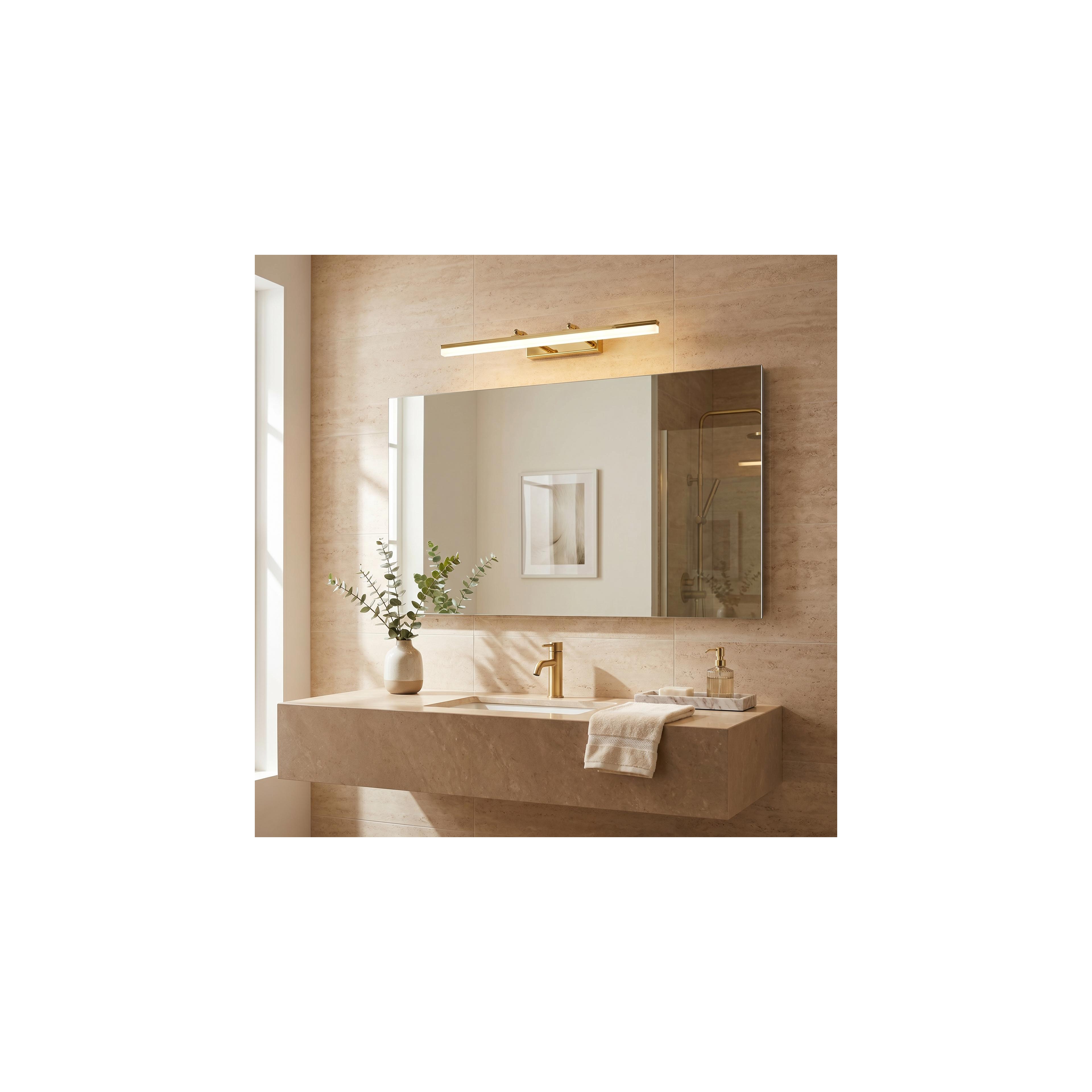 Badkamer LED-wandlamp APP1873-1W 60cm GOLD