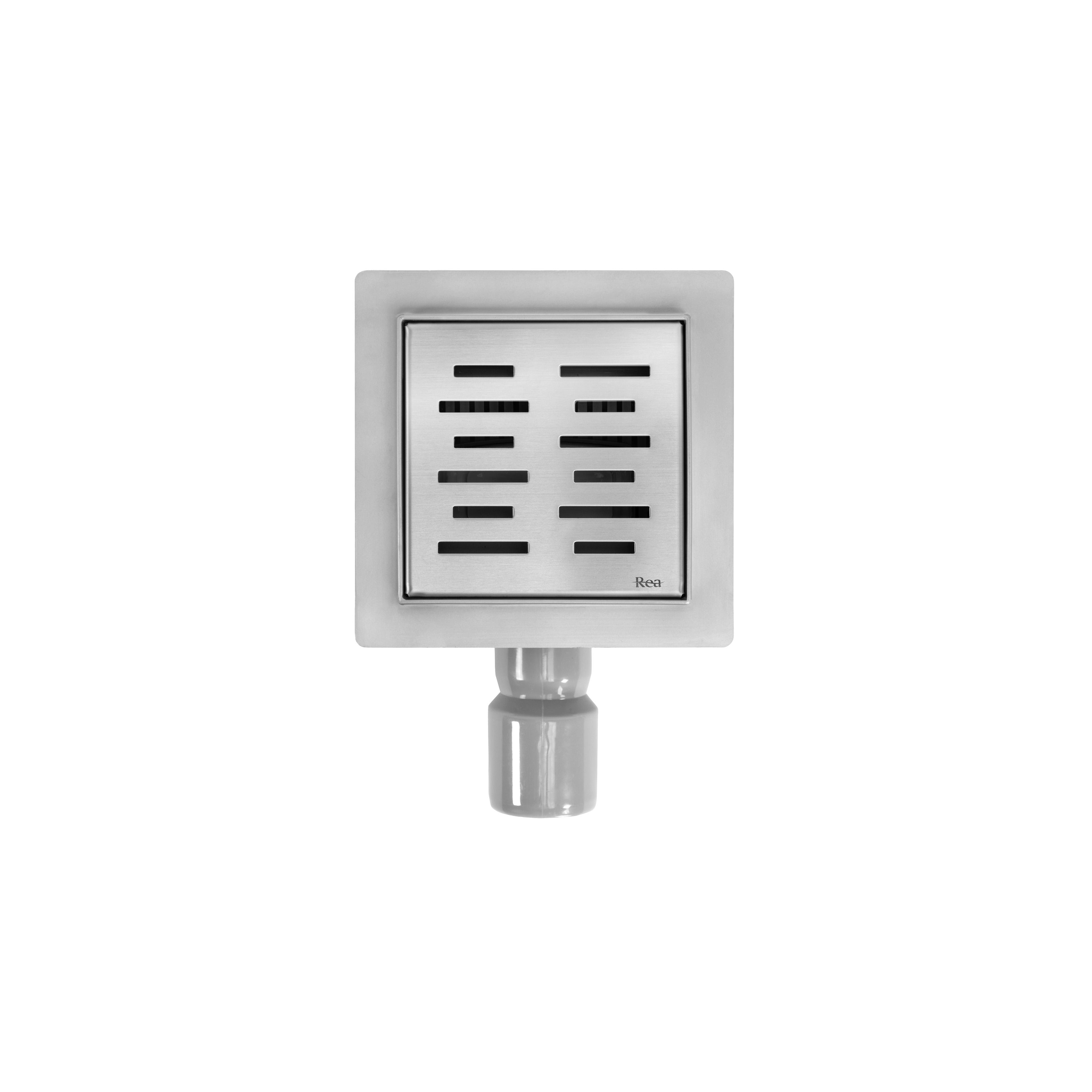 Linear drainage REA LINE Nickel Brush 12x12