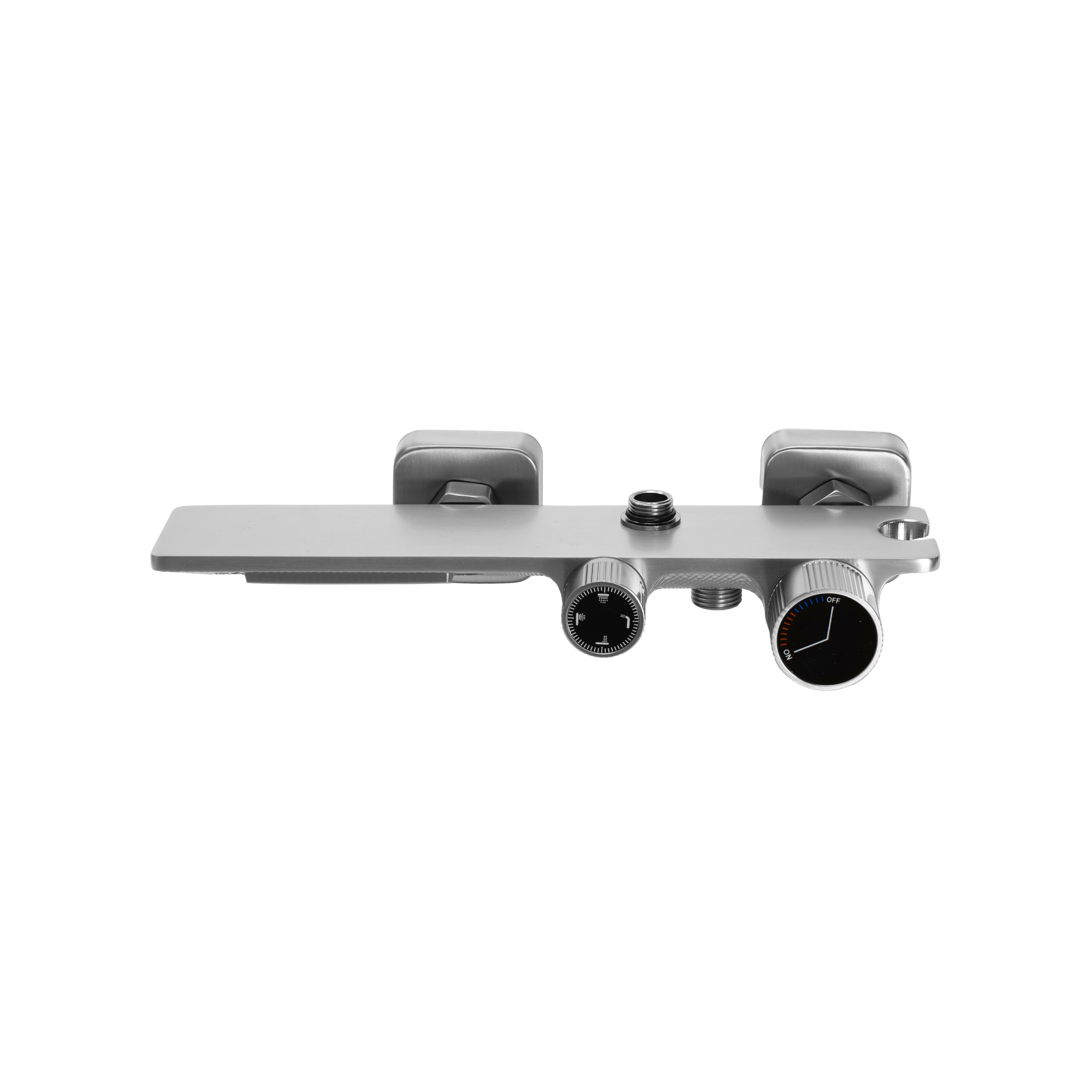 Set doccia REA HELIX  Nickel Brush INOX