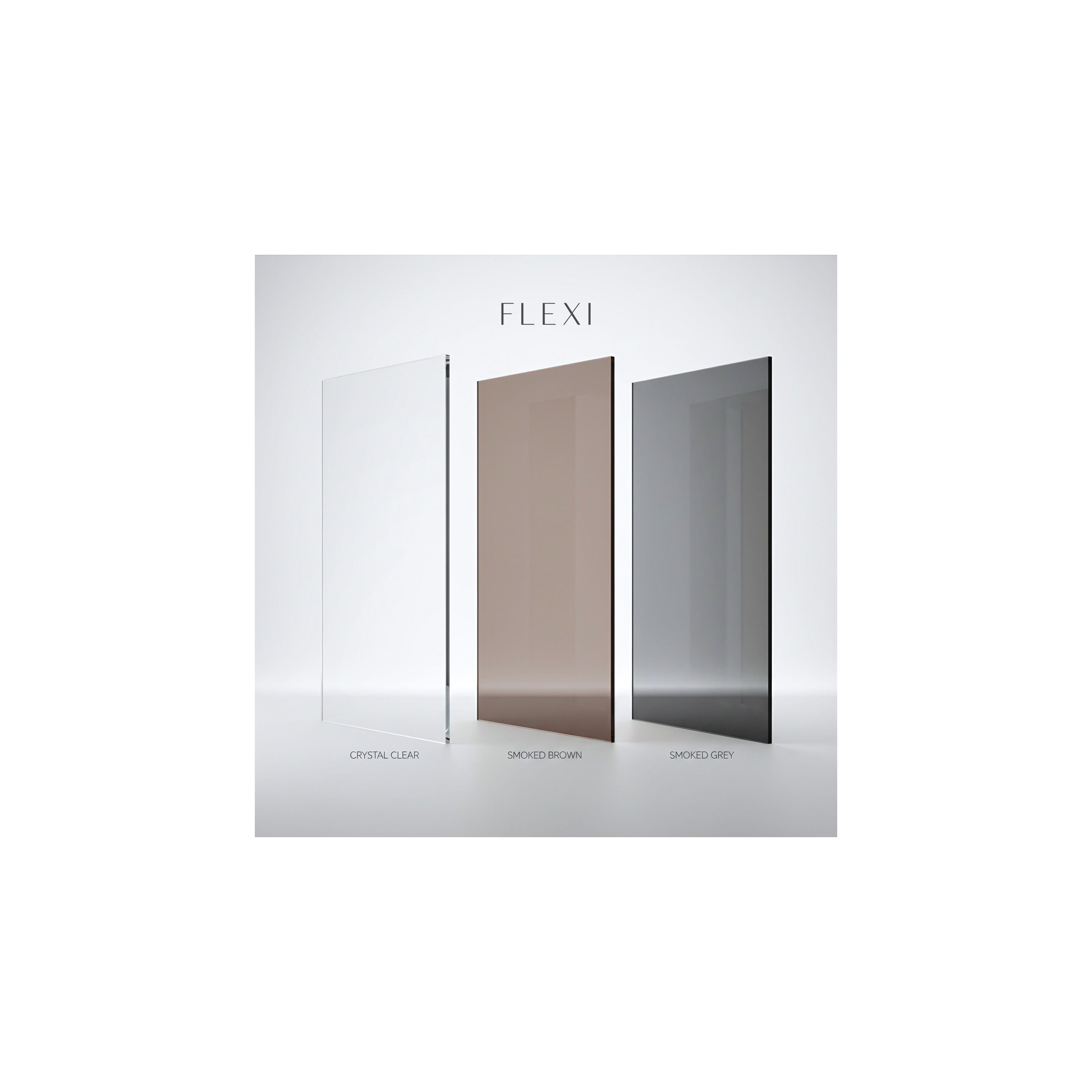 Paroi de douche Rea Flexi Grey / Gold 100