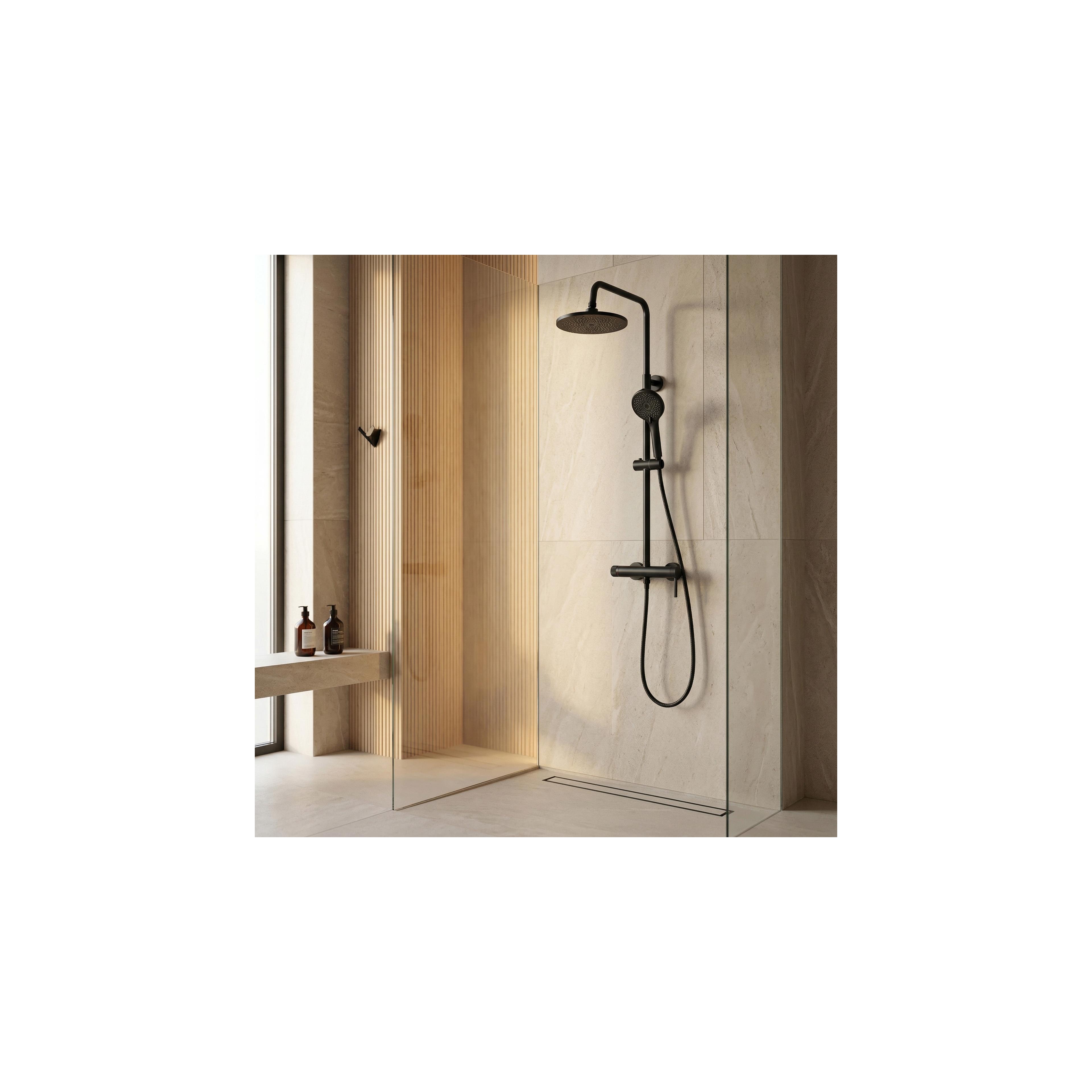 Shower set Rea Rivo Black