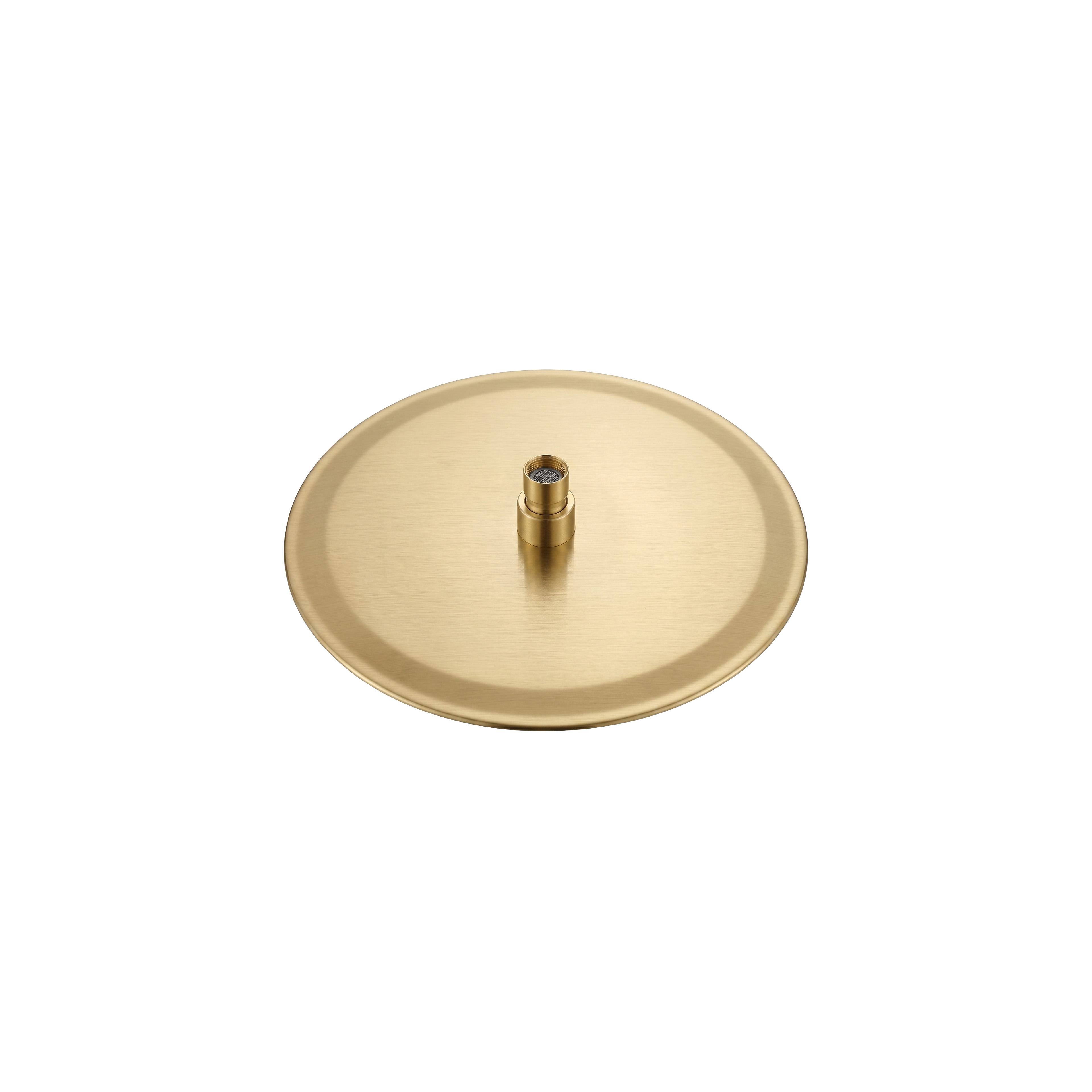 Runde Regendusche REA JS-P014BG 30cm Brush Gold