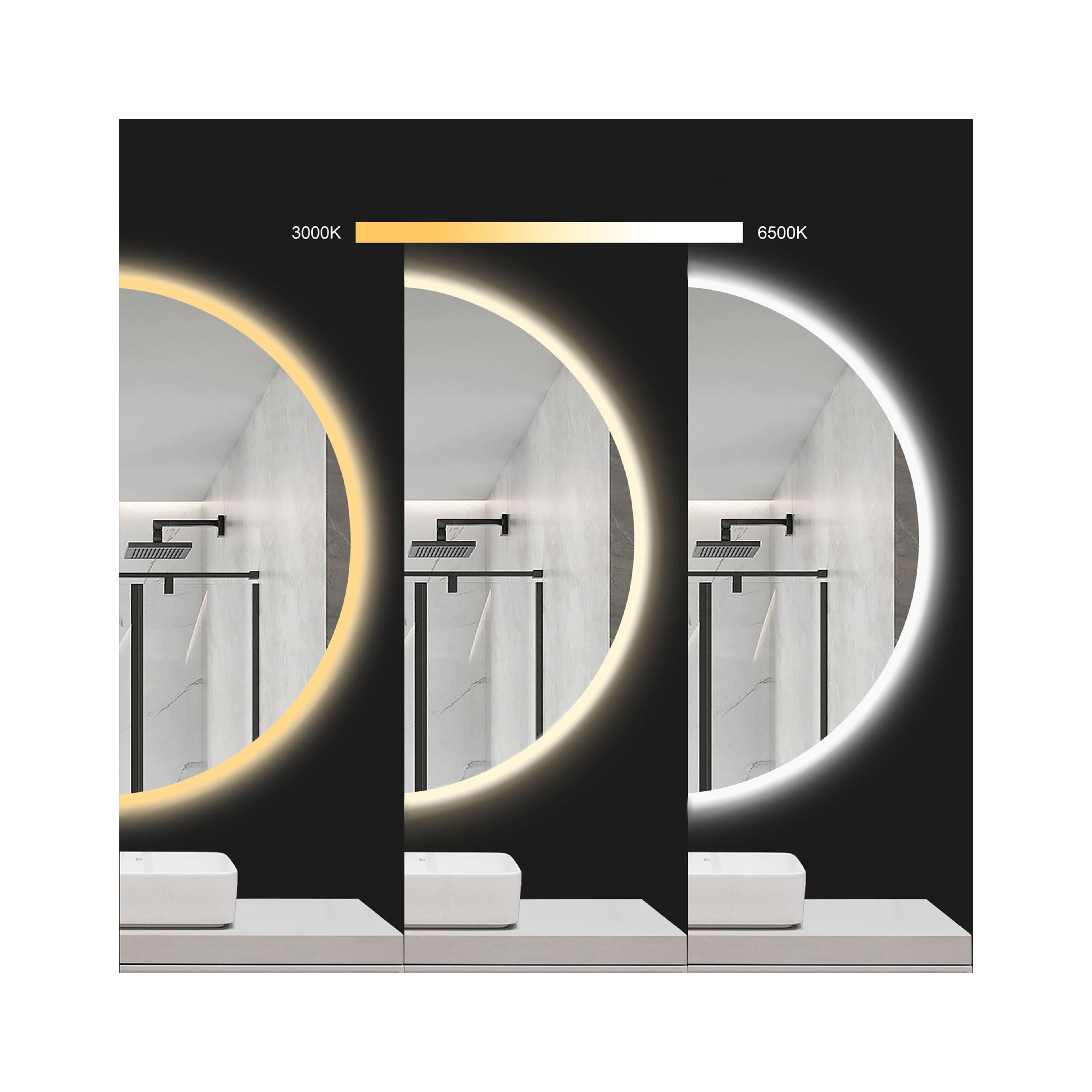 LUSTRO ŚCIENNE LED 80cm HZJ080