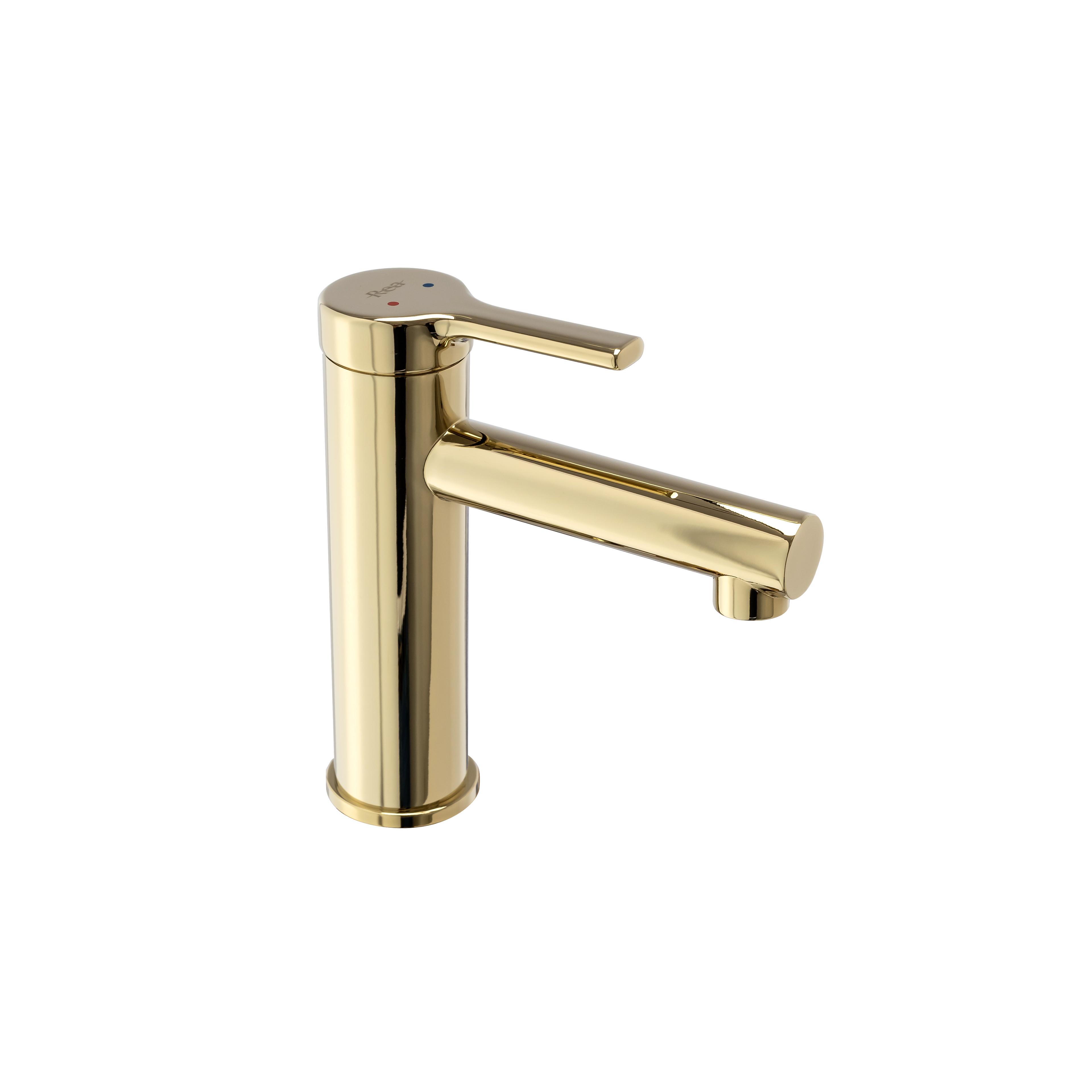Slavina za umivaonik Rea Pixel Gold niska