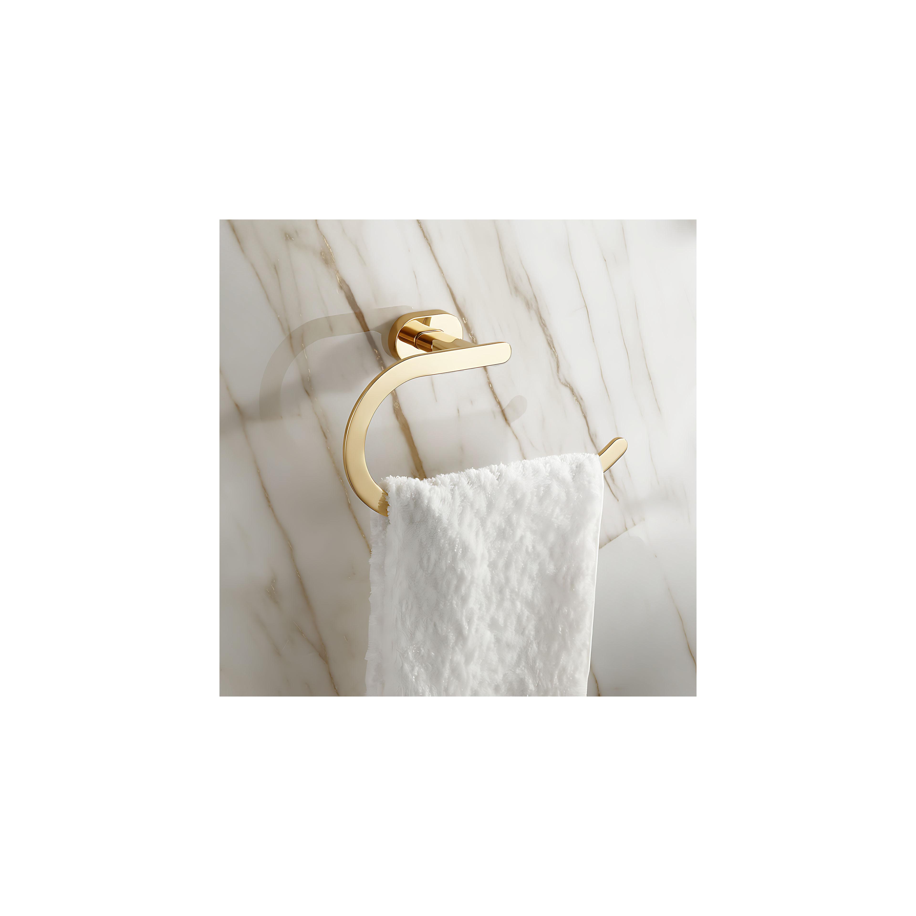 Porte-serviette Ring 110 Til Gold