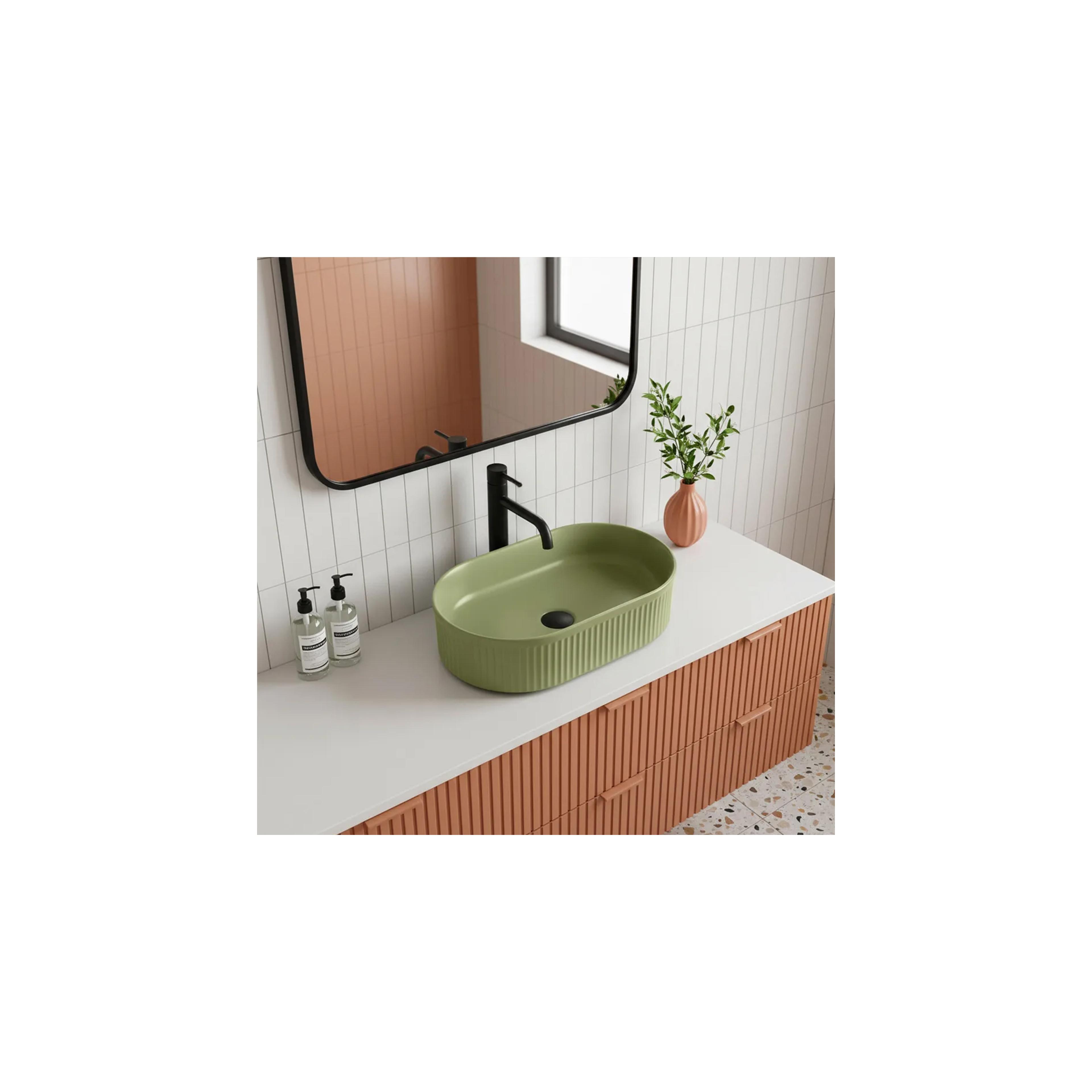 Countertop washbasin Rea Vanda Pistachio Matt