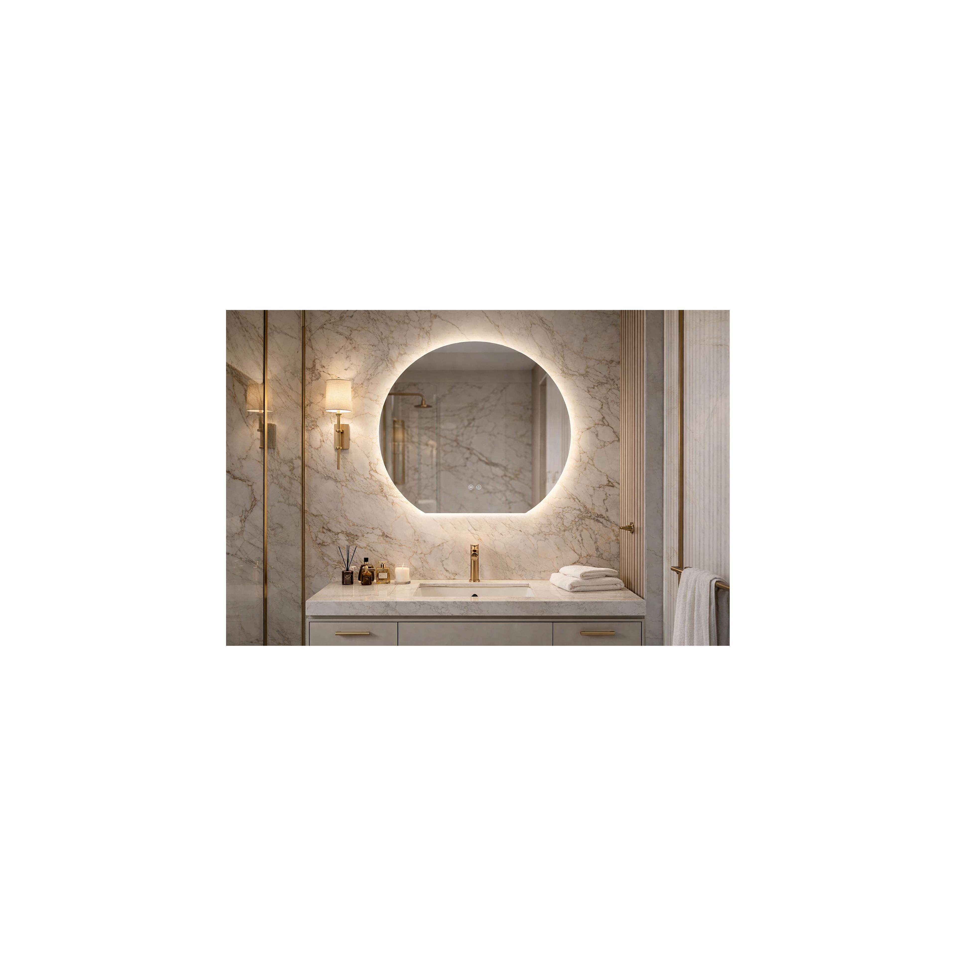 Miroir LED 80cm Fabio