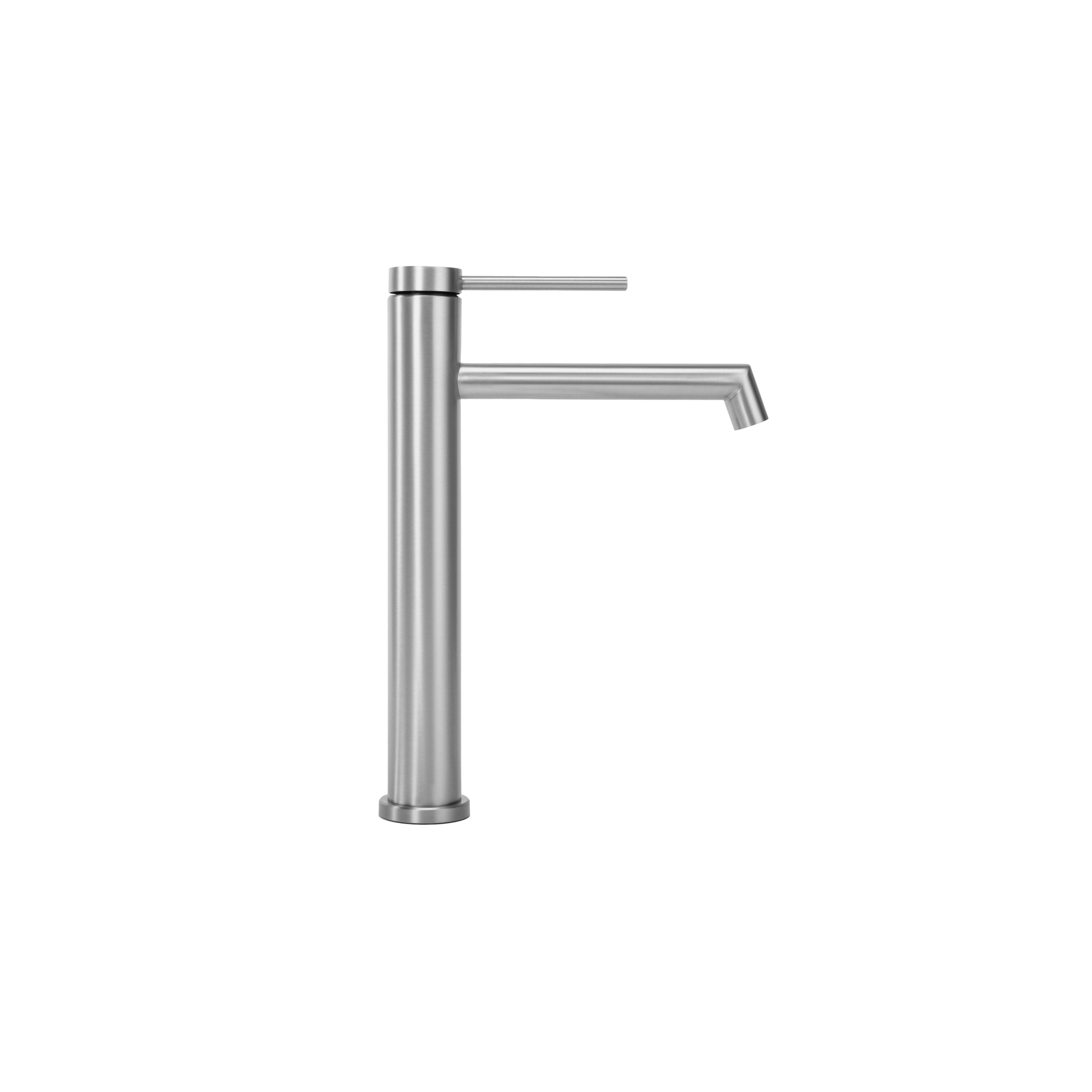 Bateria Umywalkowa Rea Foss nikiel szczotkowany Inox wysoka