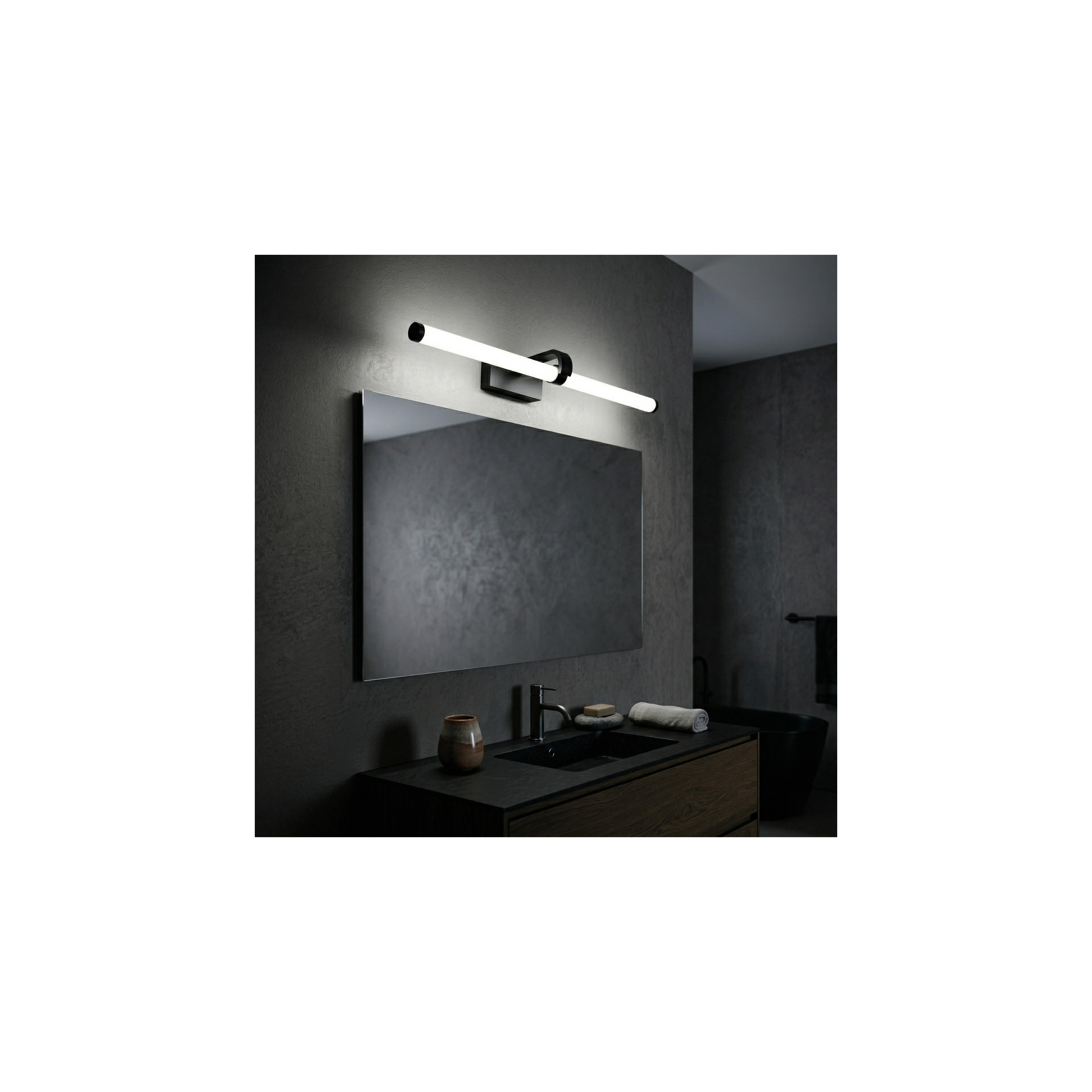 Badrum vägg LED-lampa APP1888-1W 60cm BLACK