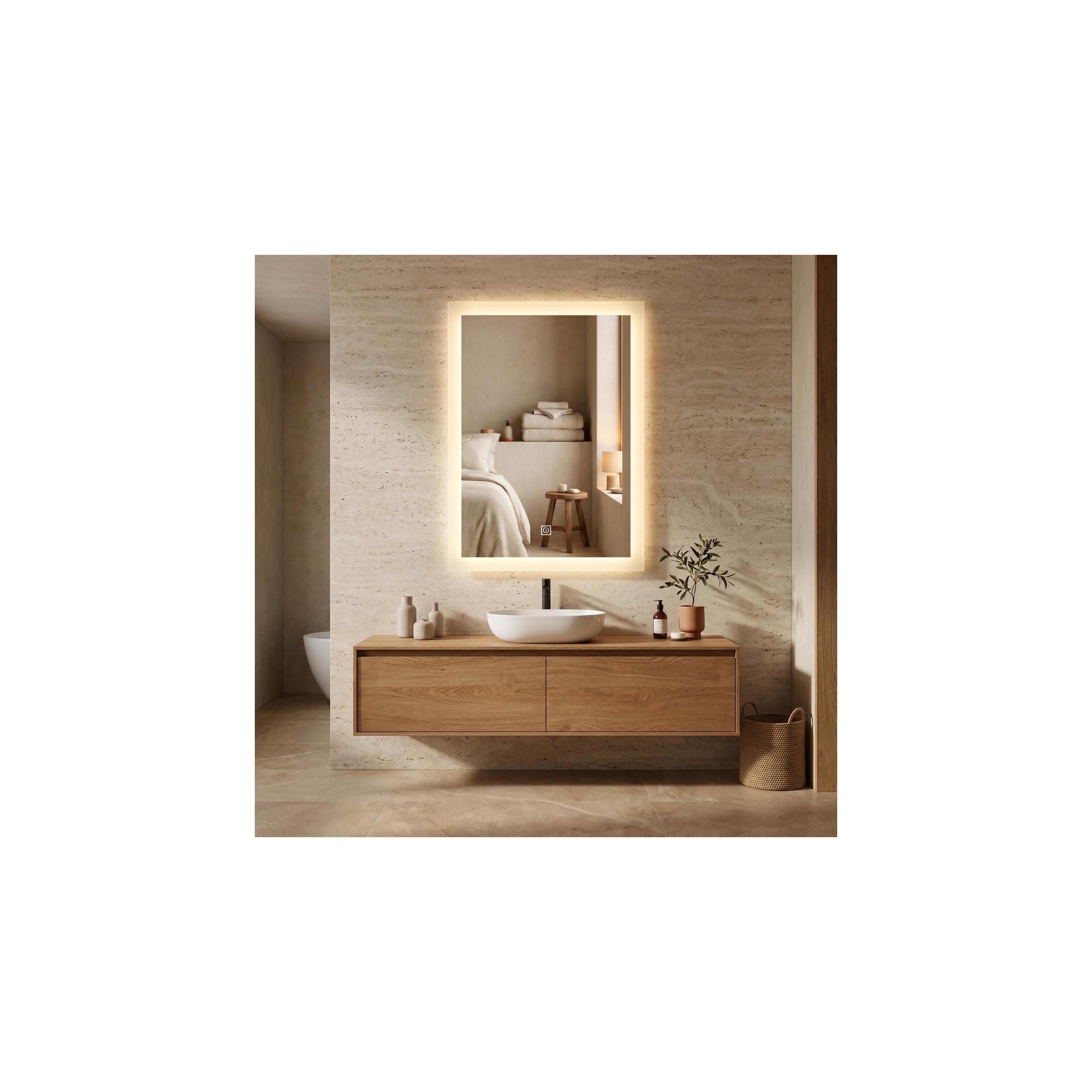 LED seinapeegel 60x80cm SAB-3426