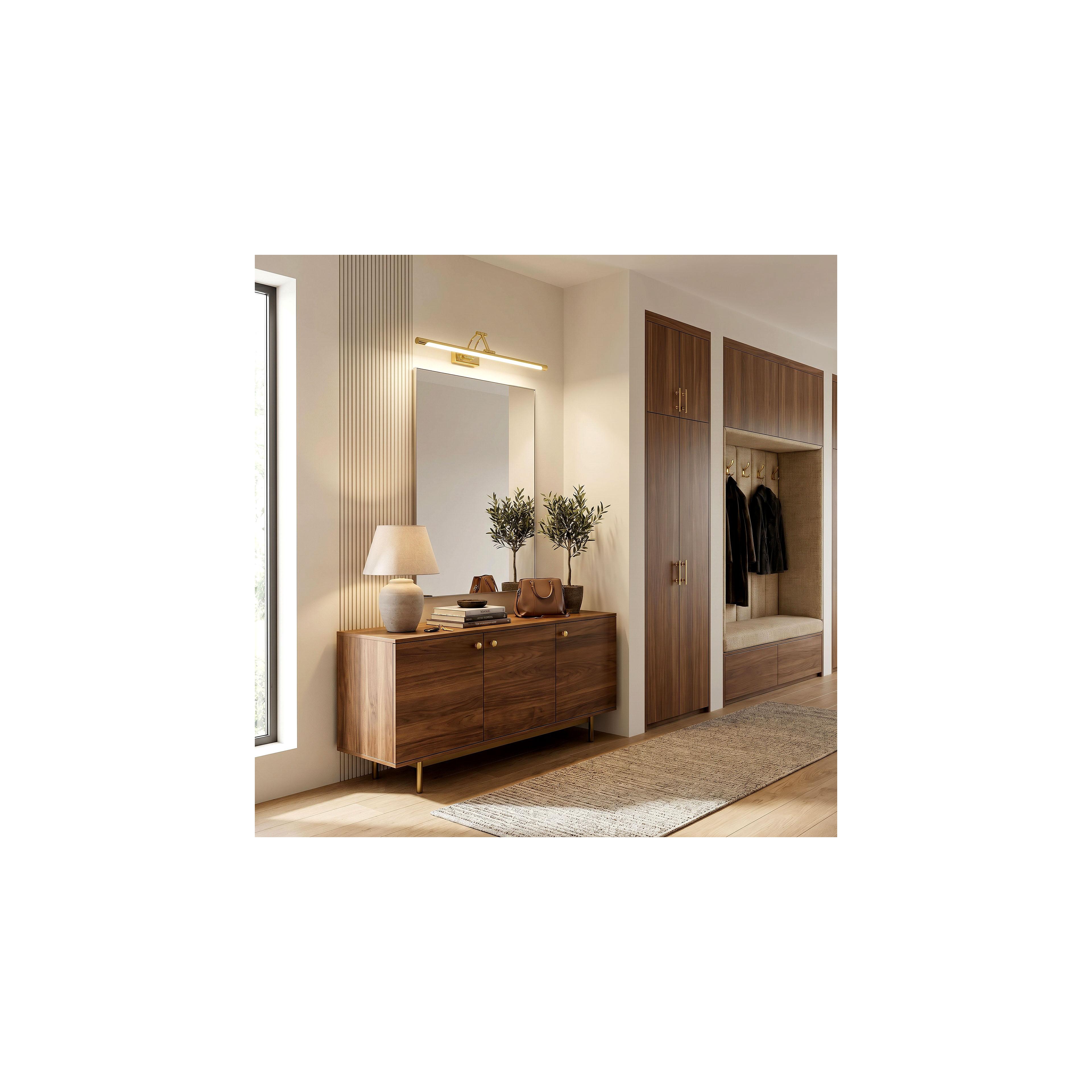 Bad LED-Wandleuchte SWE020-1W 60cm Gold