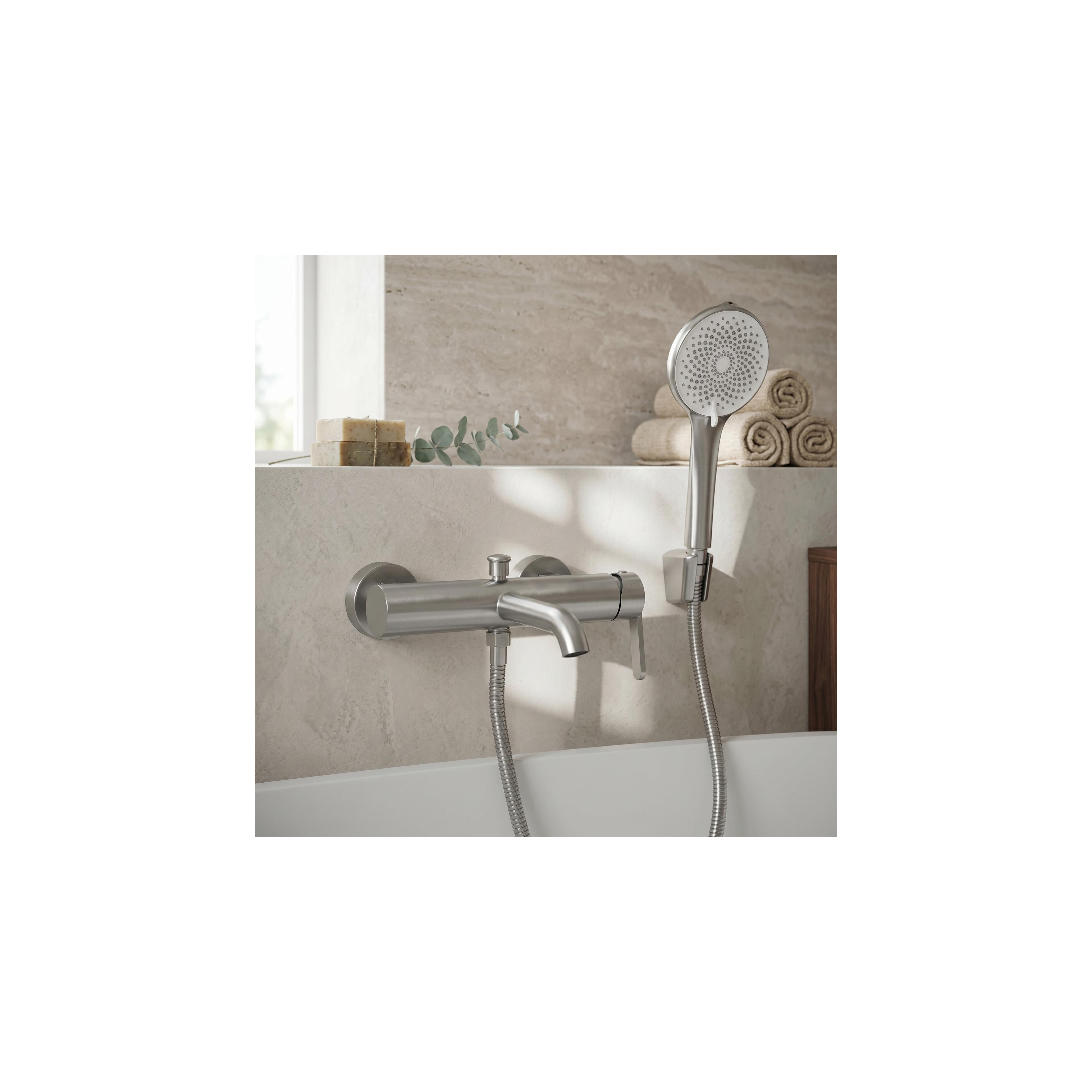 Bath faucet REA Ontario Side Brush Nickel