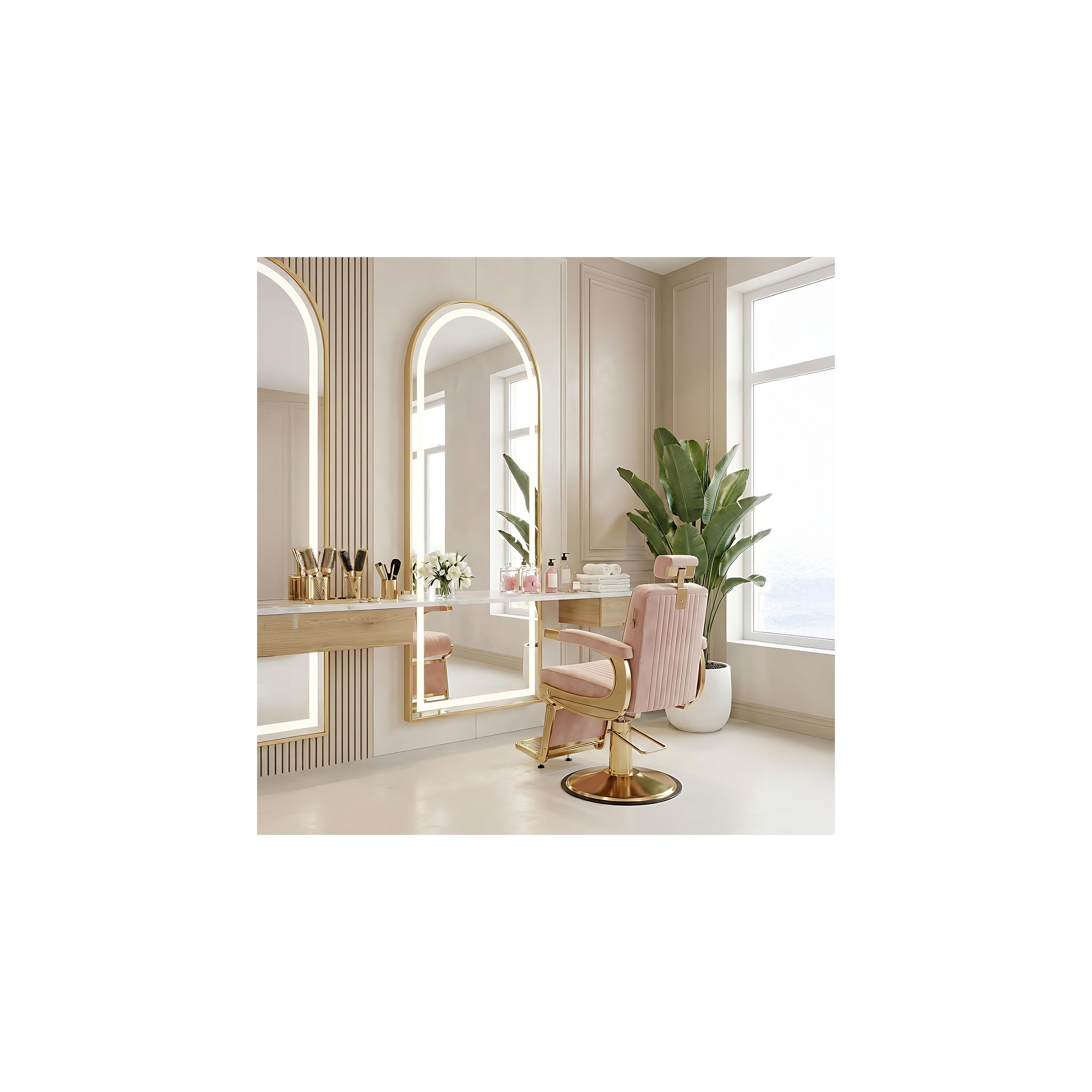 Miroir LED Orbit 60x170cm Brush Gold