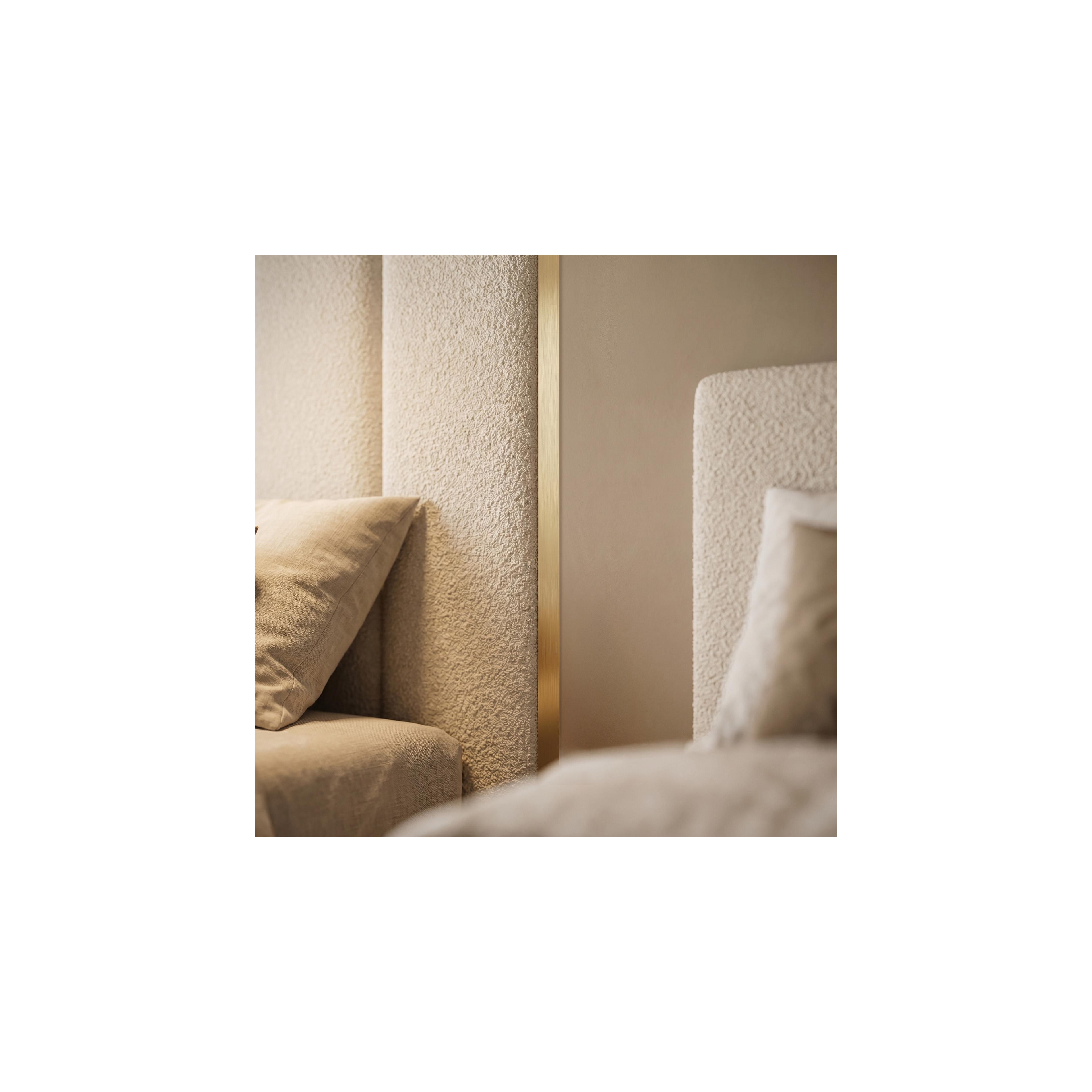 Self-adhesive decorative trim Rea P14454 2cm Brush Gold