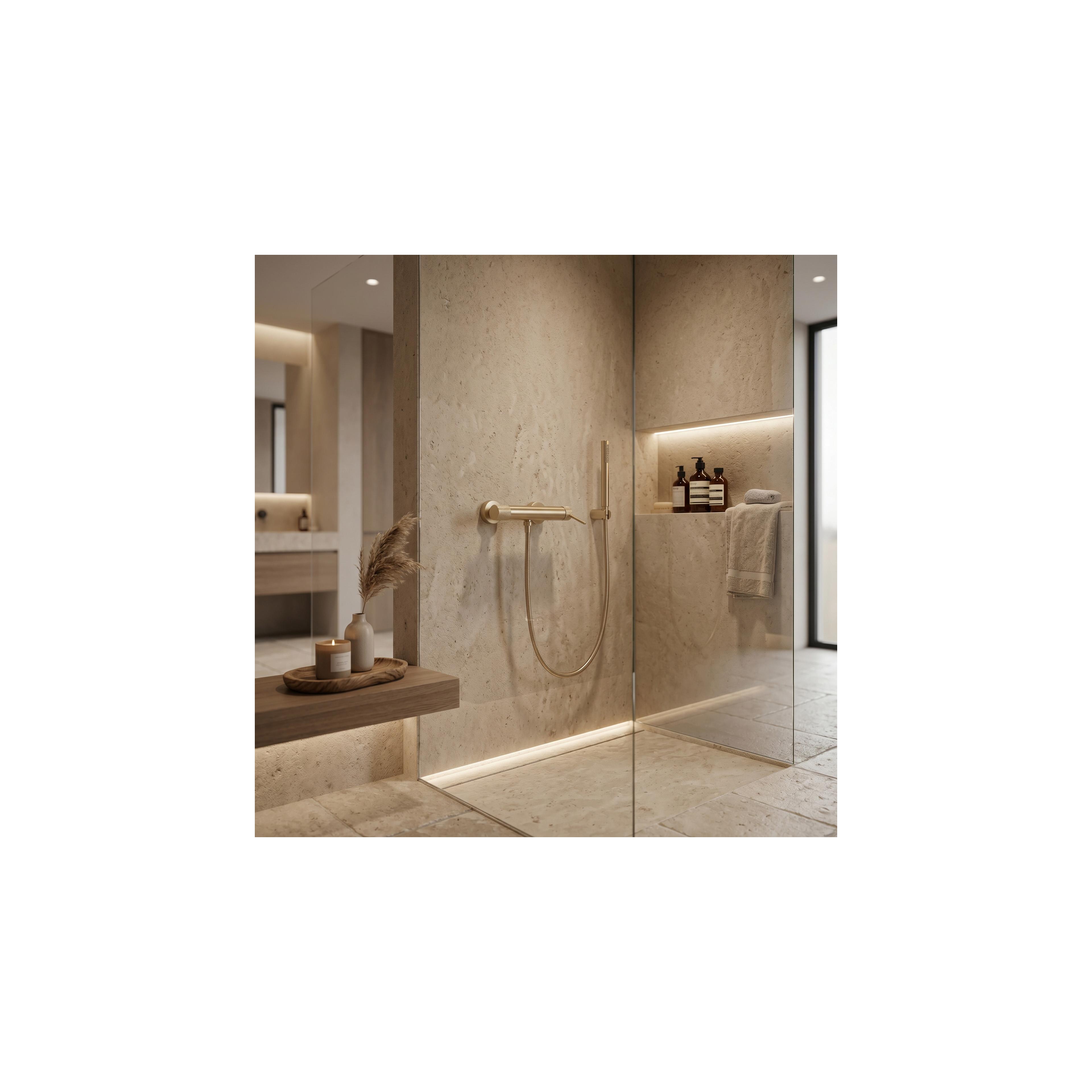 Bathtub faucet REA Venti Brush Gold