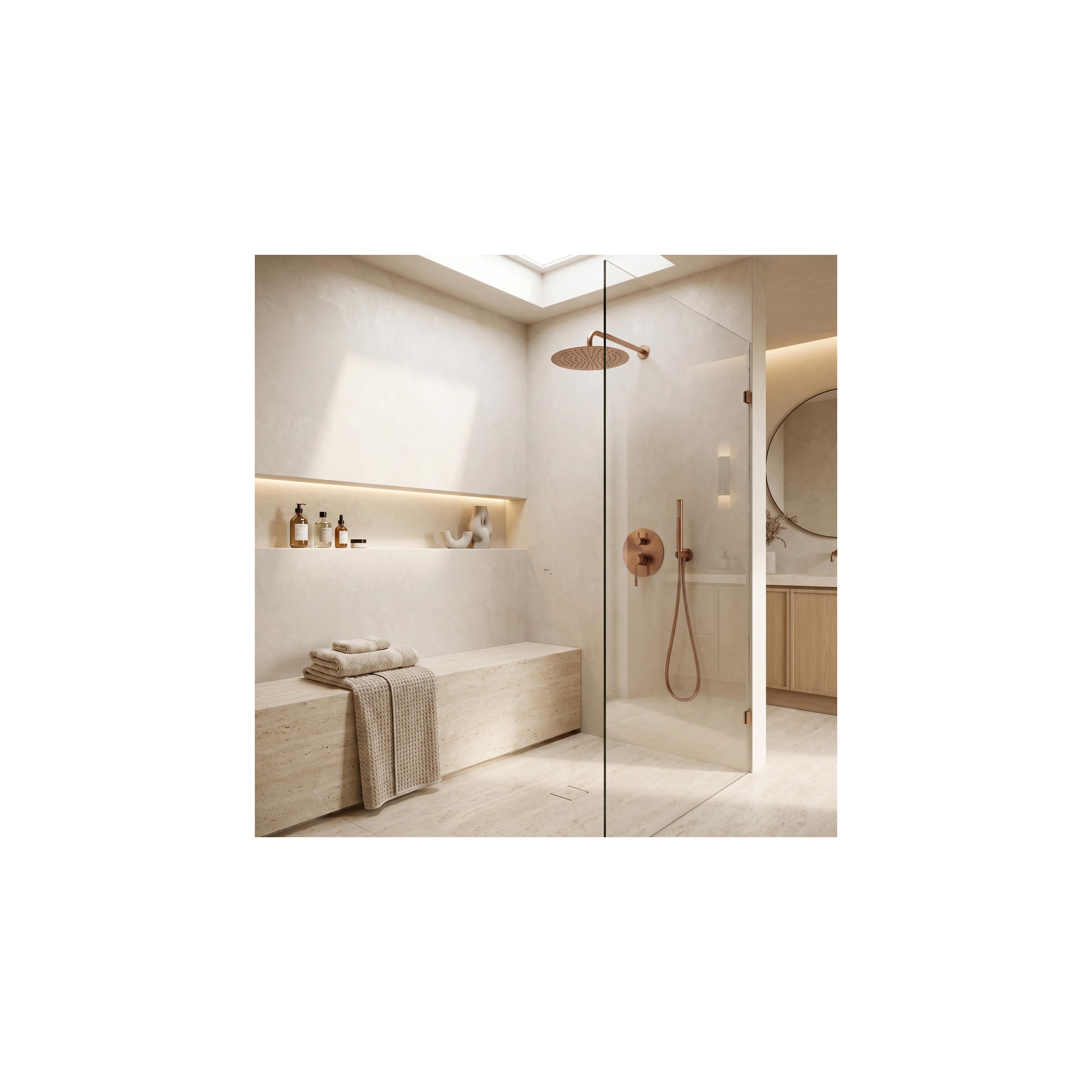 Shower system Rea Venti Brush Copper + BOX