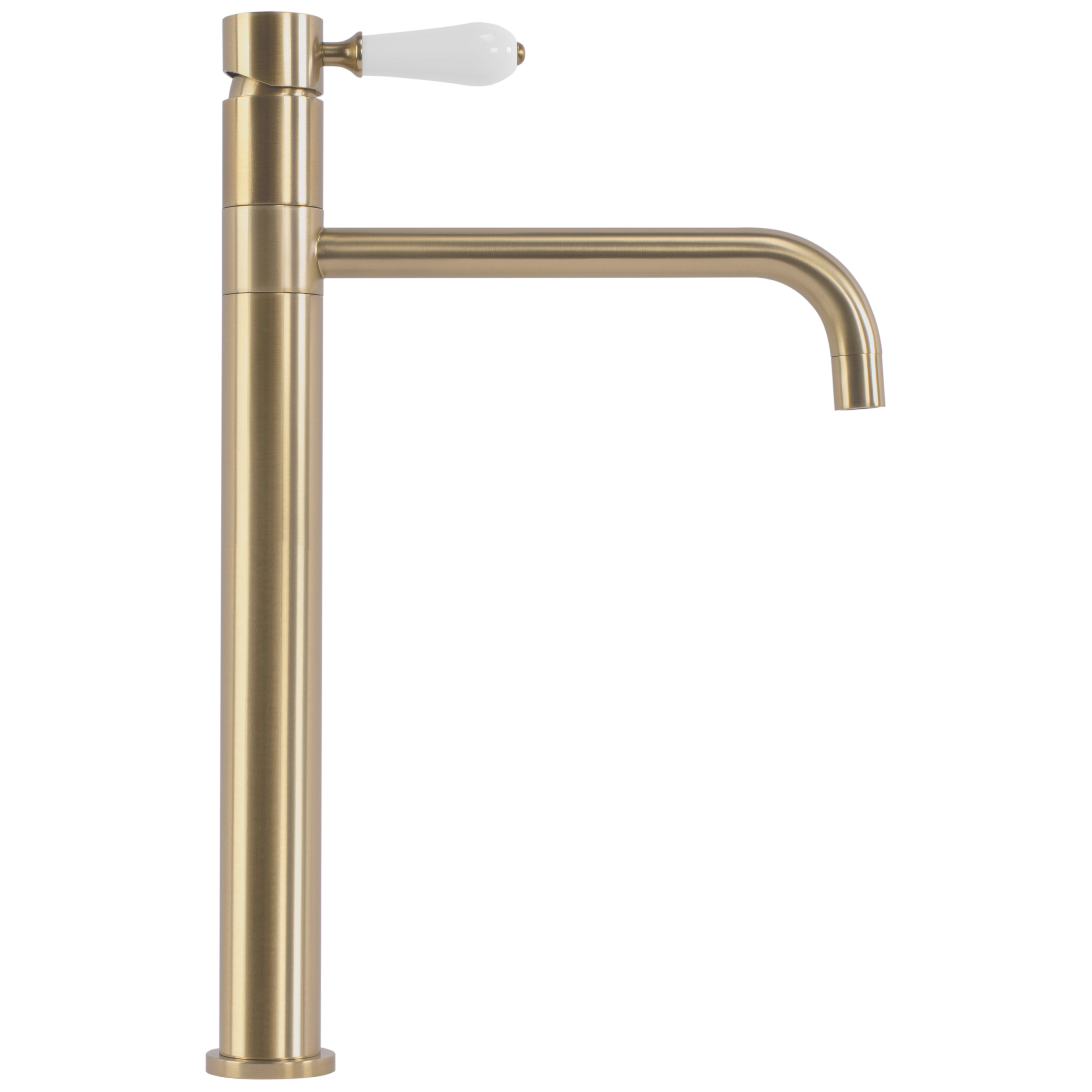 Robinet de lavabo Rea Serra Brush  Gold high