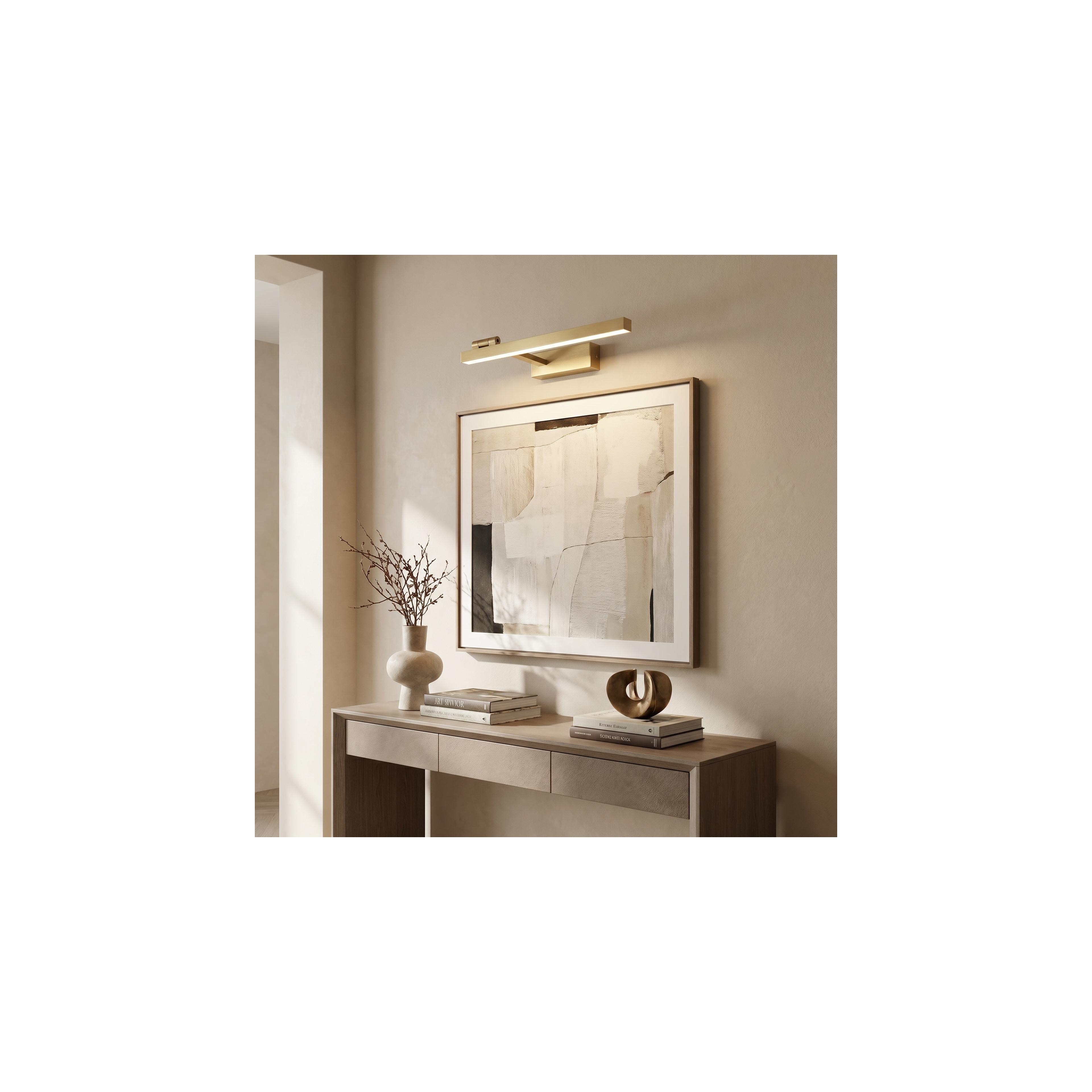 Vannitoa seina LED-valgusti SWE031-1W 40cm Brush Gold