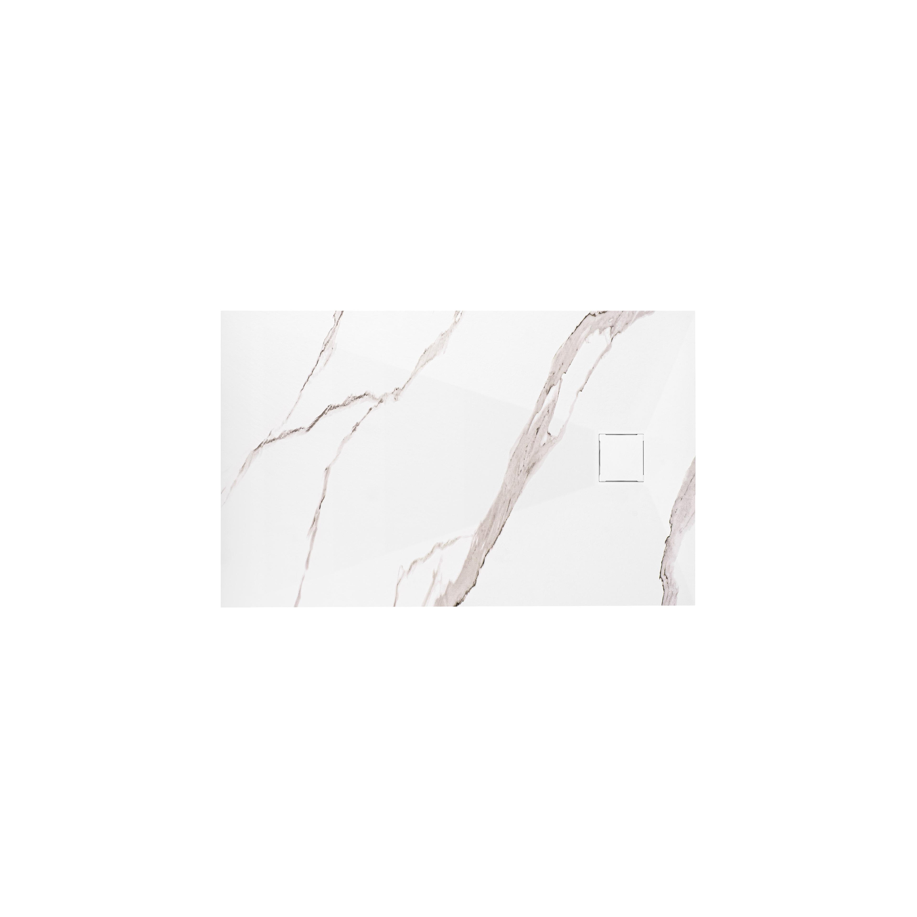 Shower tray Magnum CARRARA WHITE 80x100