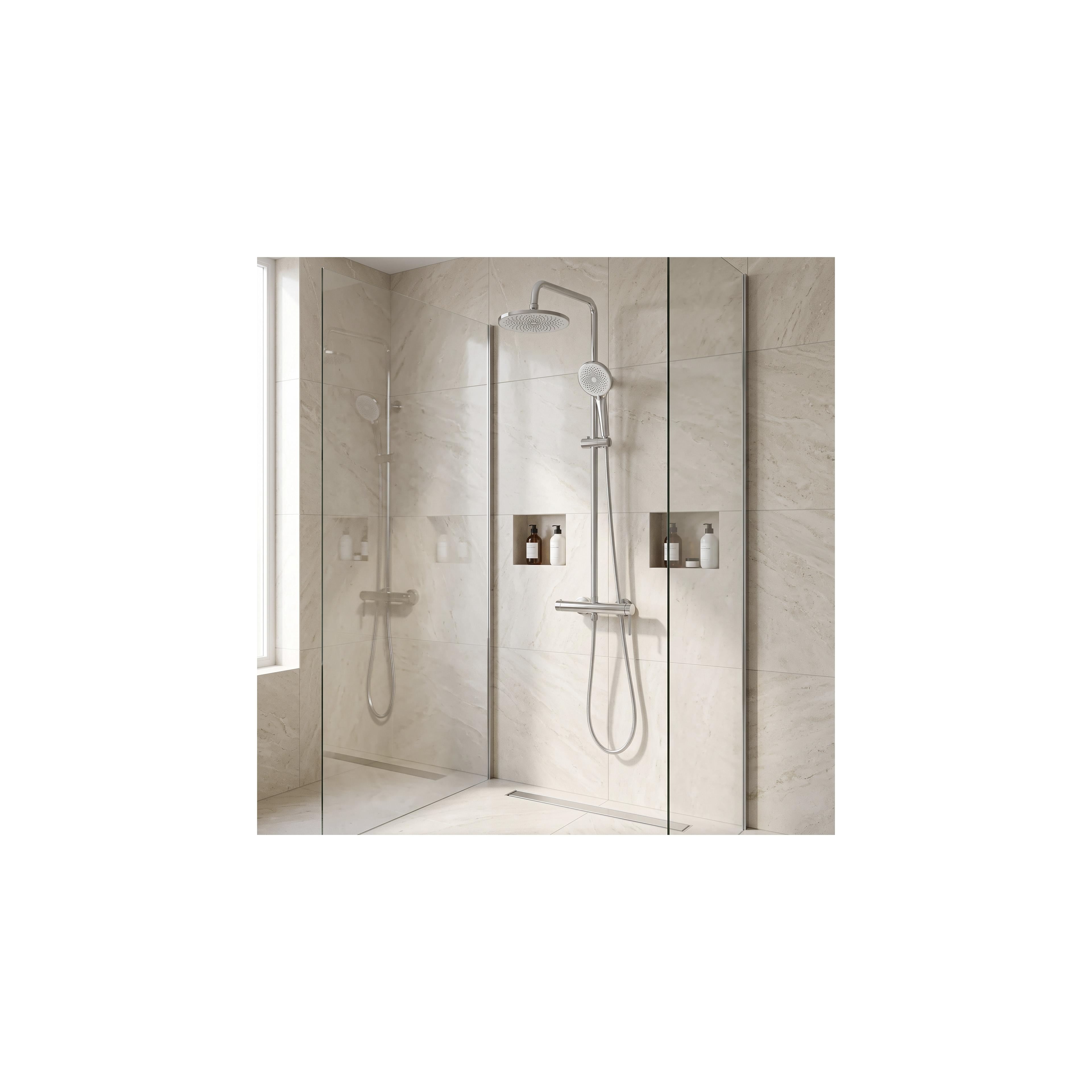Kit de douche Rea Foss Clif Brush Nickel