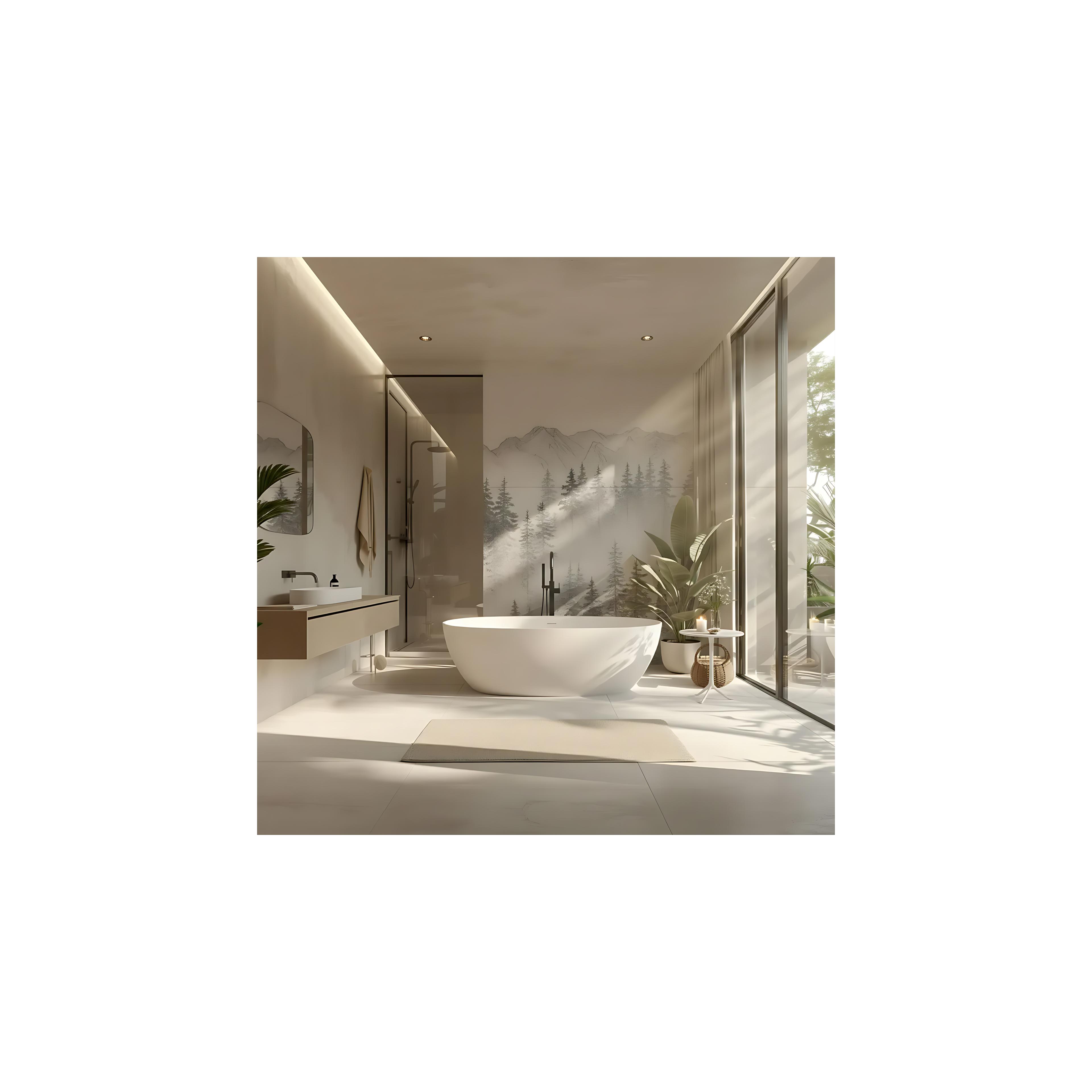 Freestanding Acrylic Bathtub ROMA 170