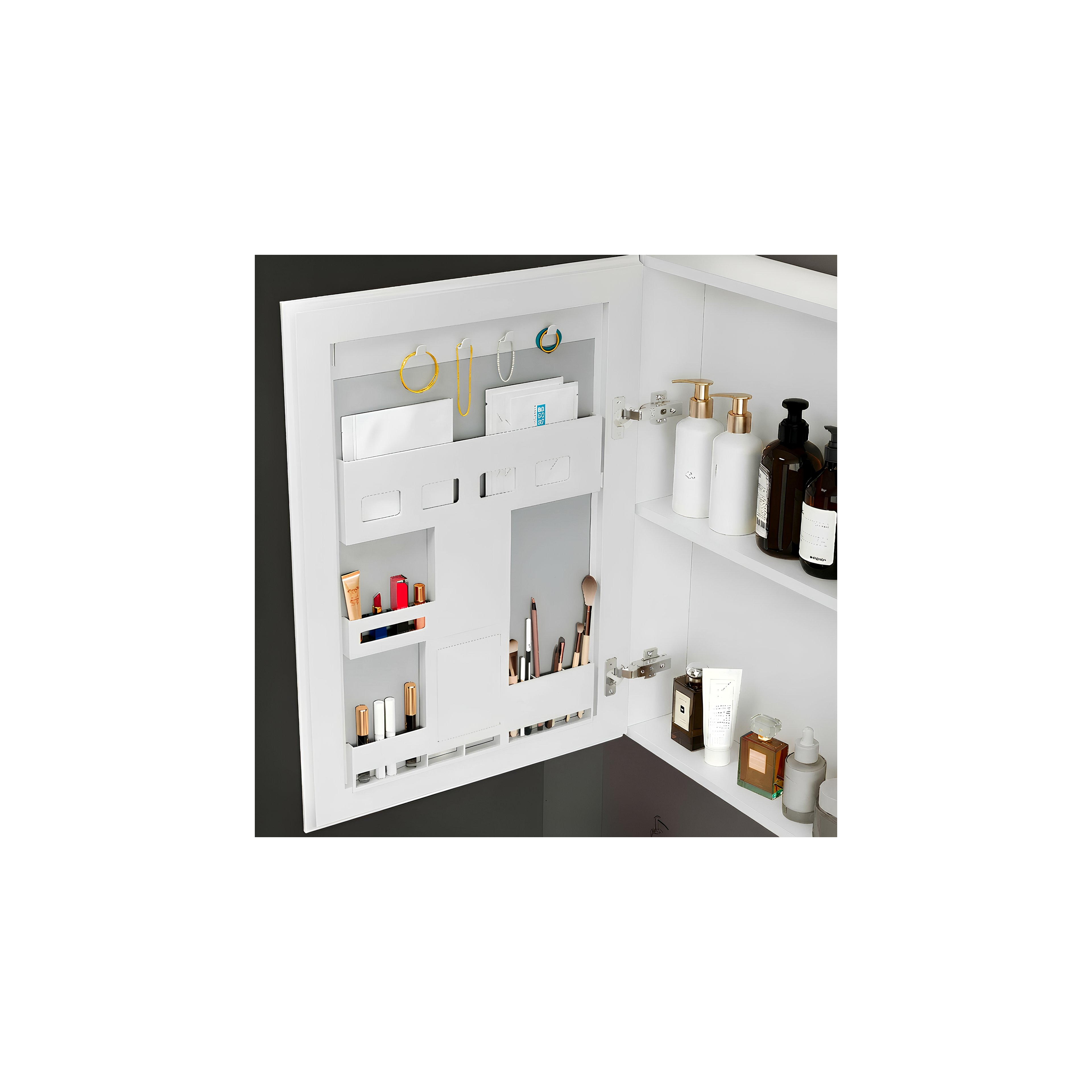 Ensemble de meubles de salle de bain avec lavabo Monti 60cm White