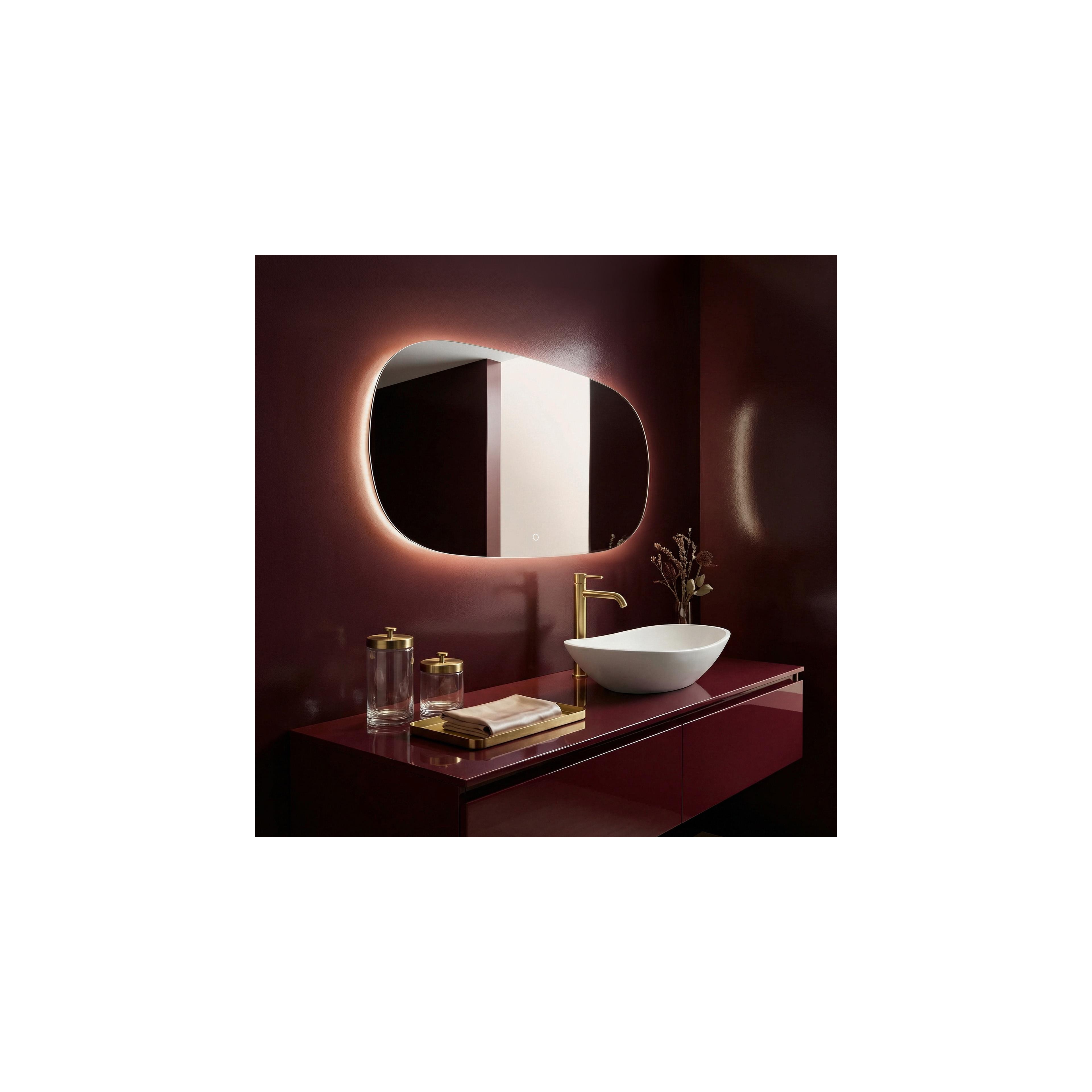 Mirror LED 100x60cm TOP-4