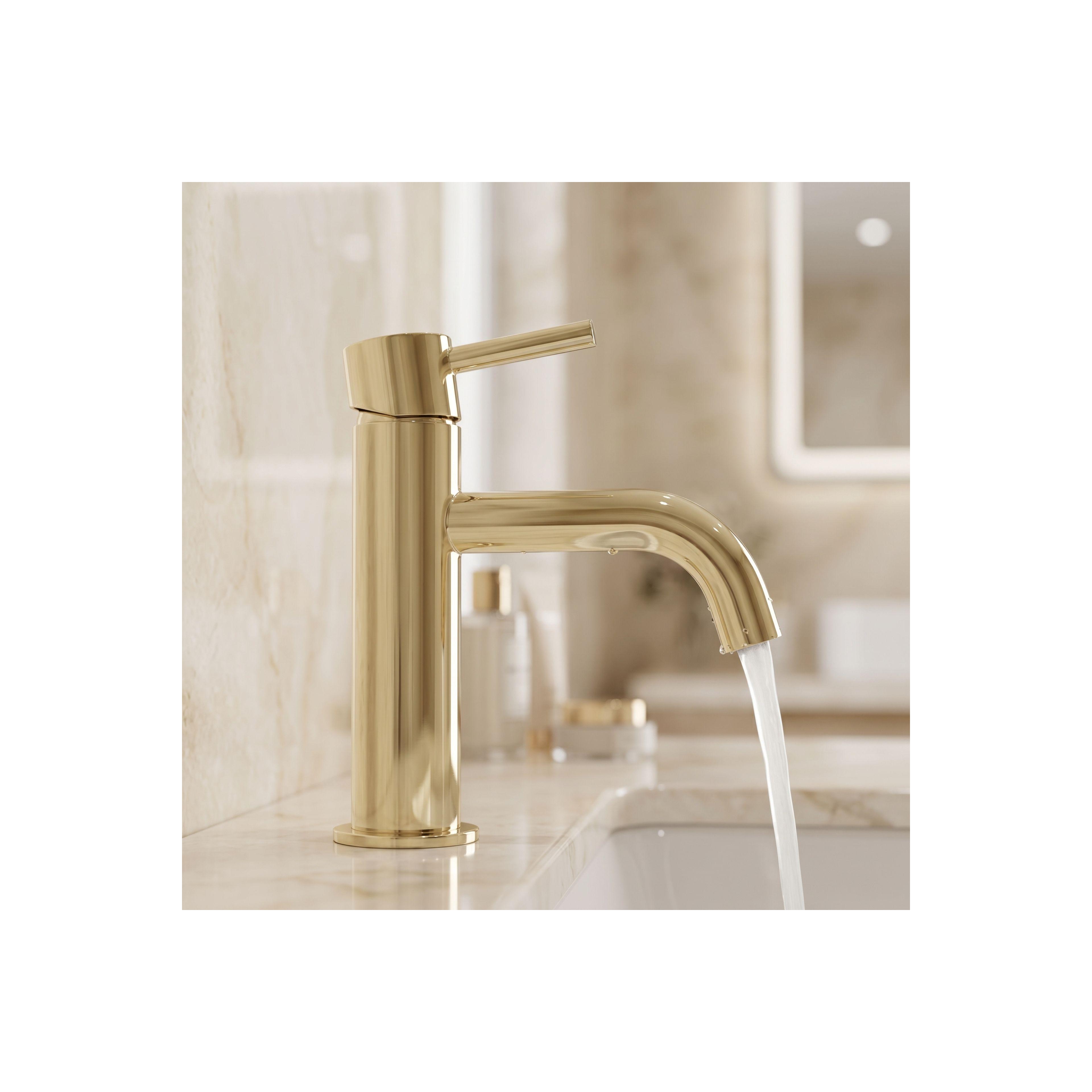 Robinet de lavabo Rea Lungo L.Gold Low