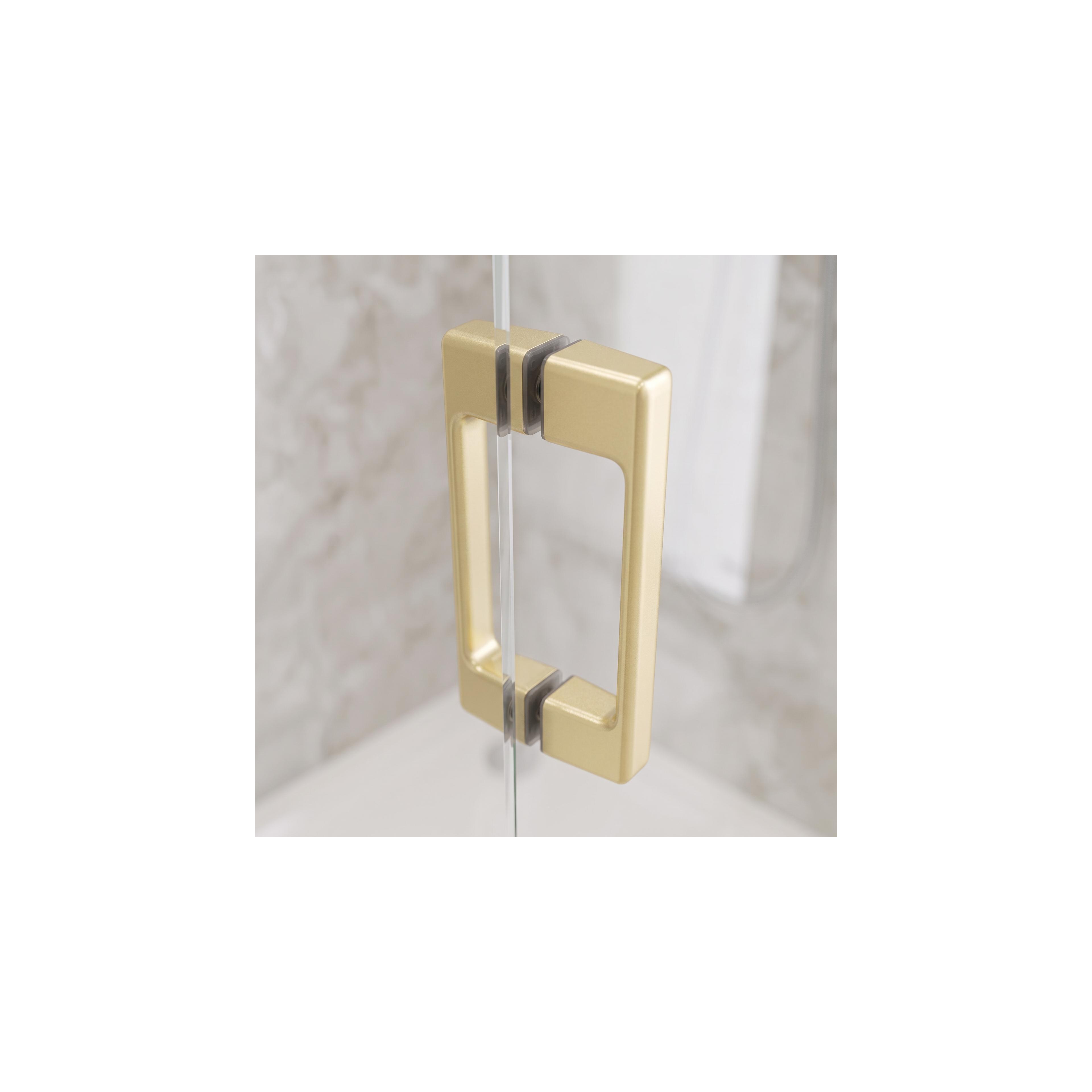 Tirador para puerta de ducha Rea 02 Brushed Gold