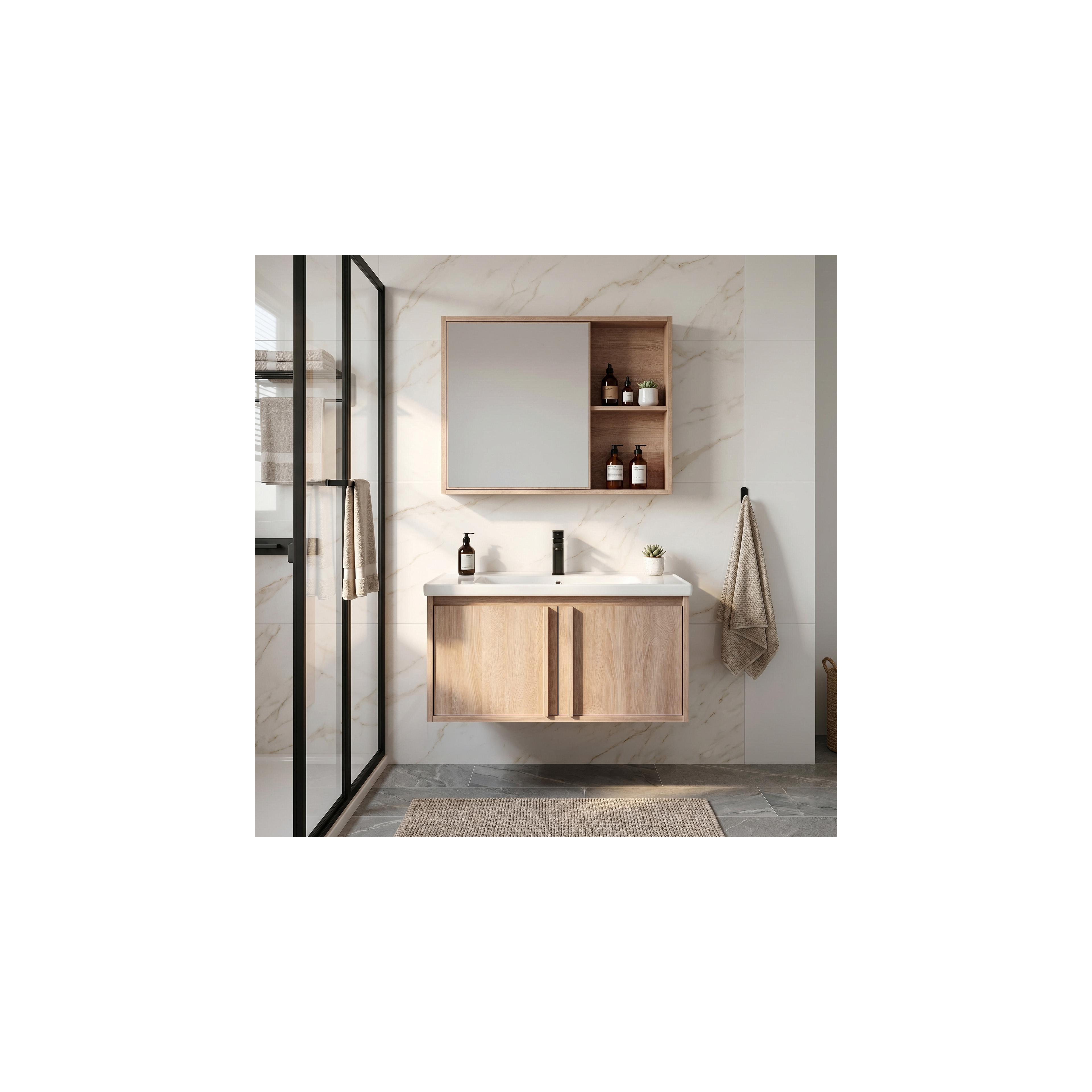 Badkamermeubelset met wastafel Gama T25023 BXM 80CM