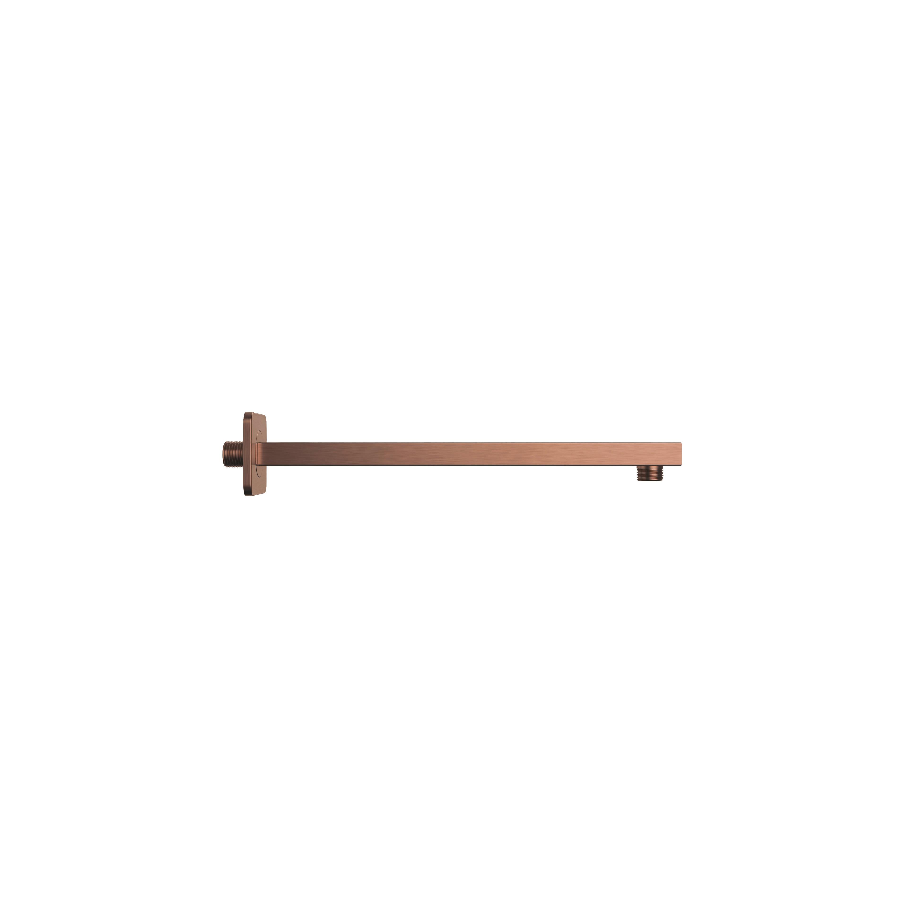 Fyrkantig duscharm REA JS-9022BRG 40cm Brush Copper