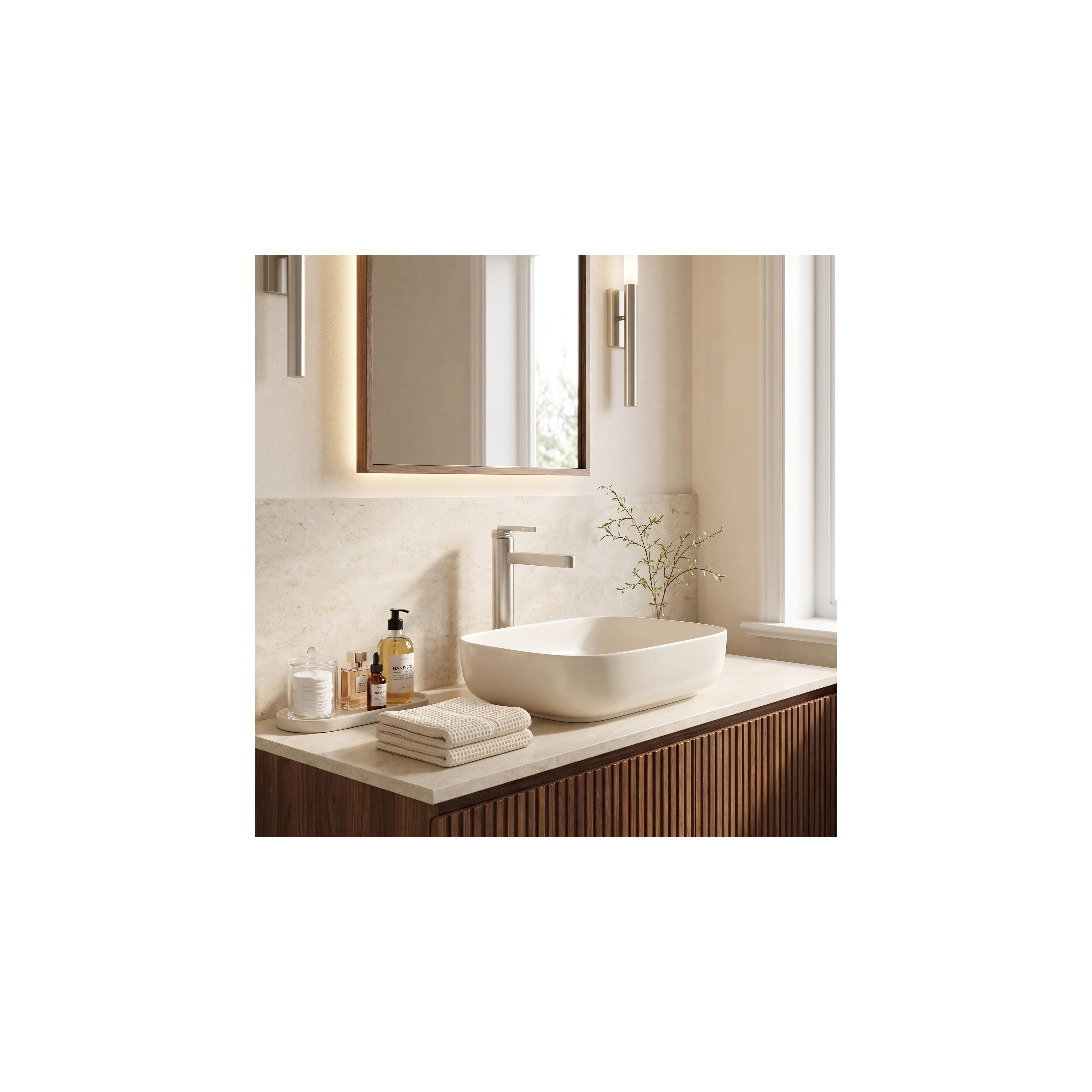 Robinet de salle de bain Rea Grace Brush Nickel High