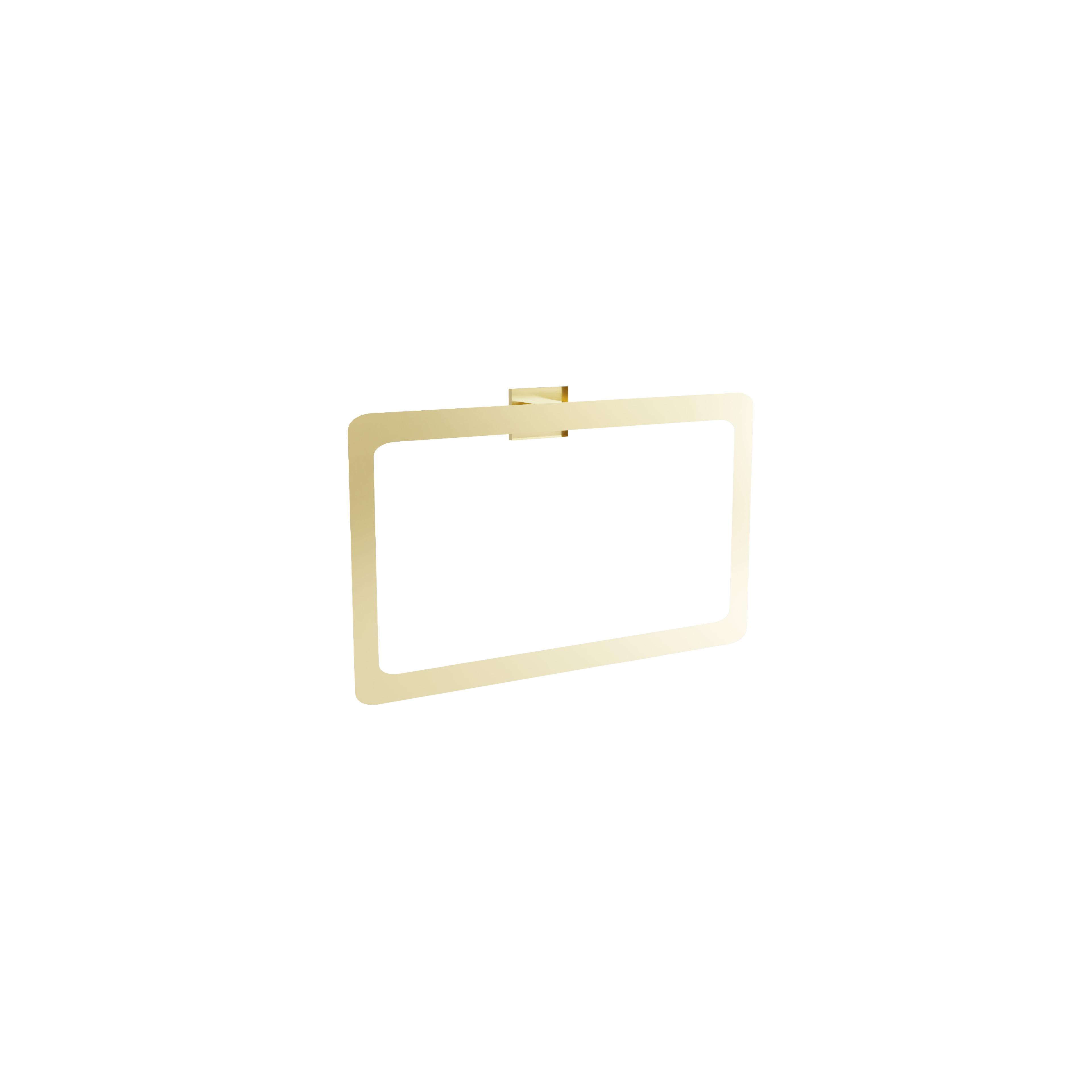 Porte-serviette Ring 210 OSTE BRUSH GOLD
