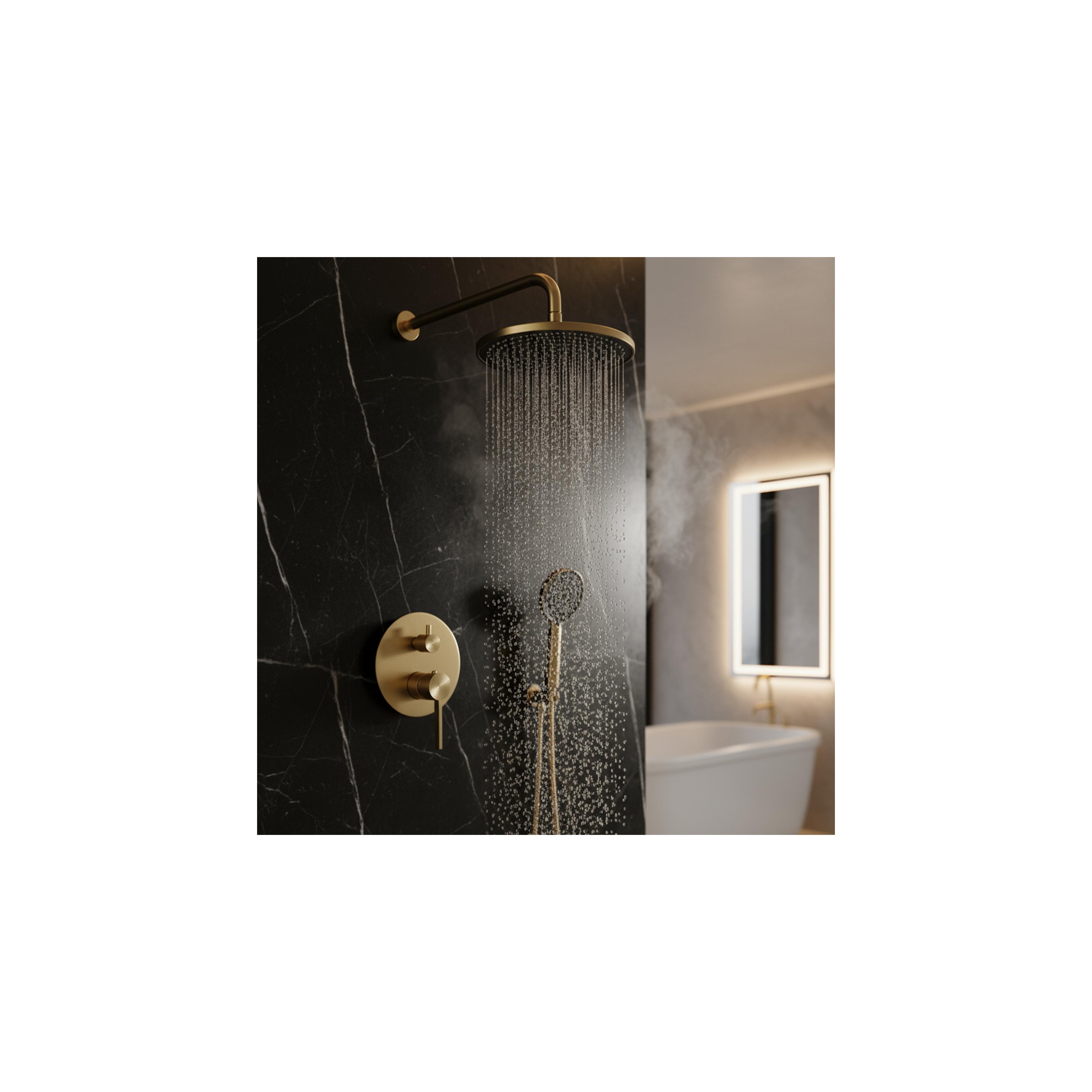 Shower system Rea Foster Brush Gold + BOX