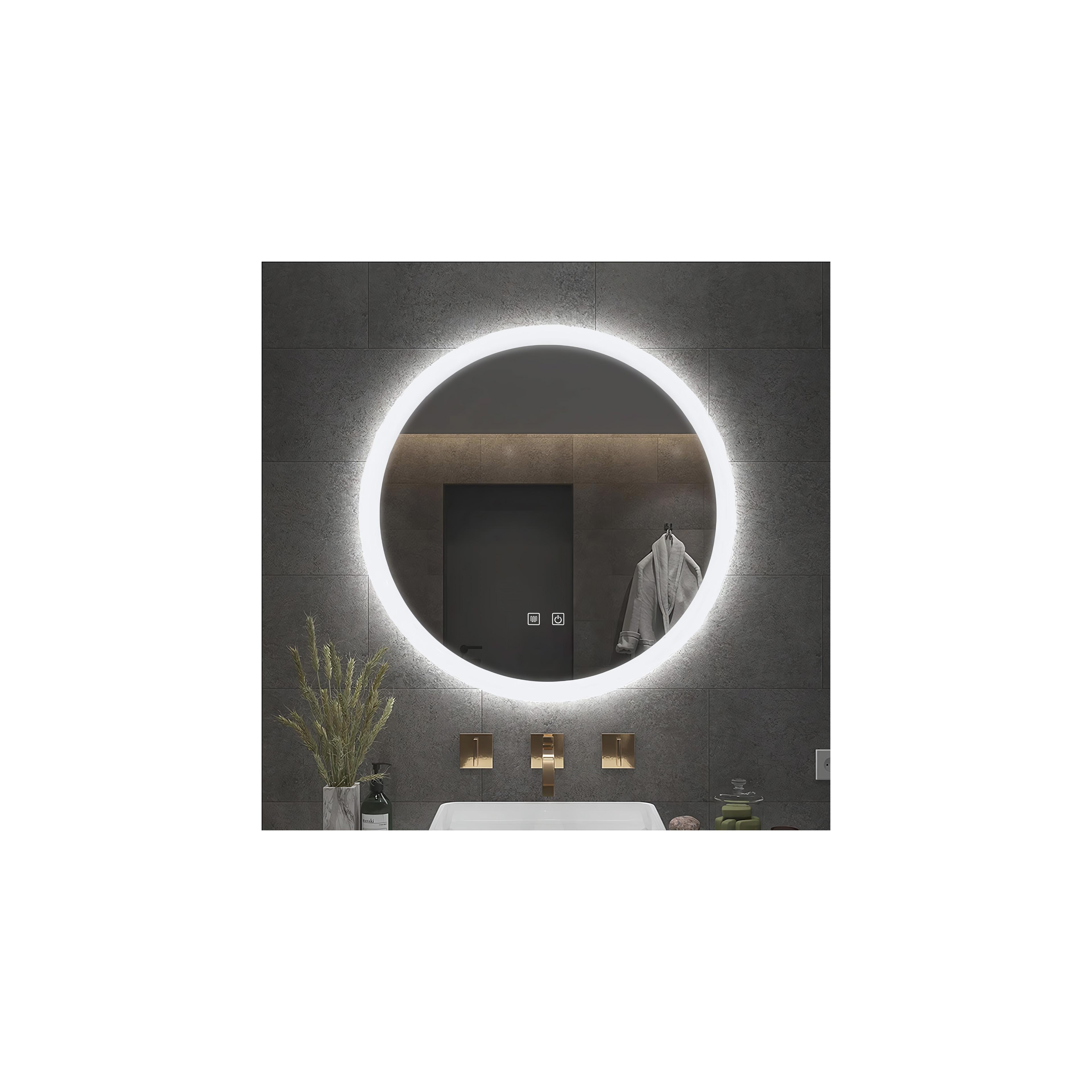 Miroir LED 60cm H108
