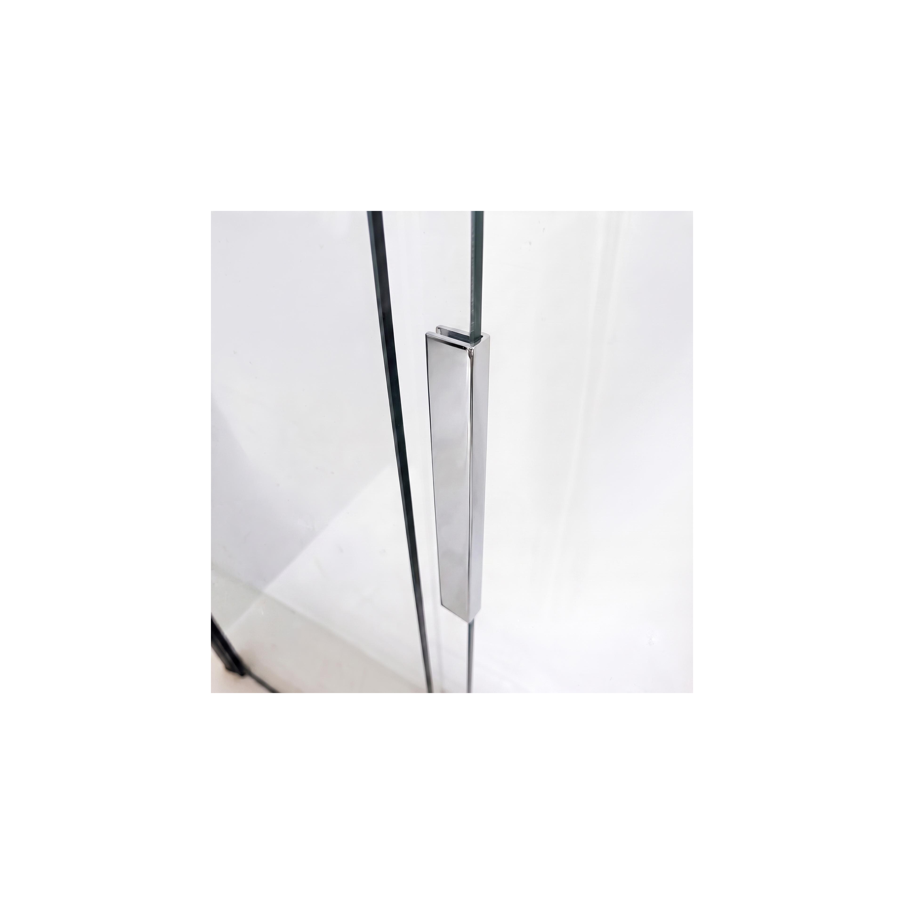Paravento vasca scorrevole REA Dario Chrome 80