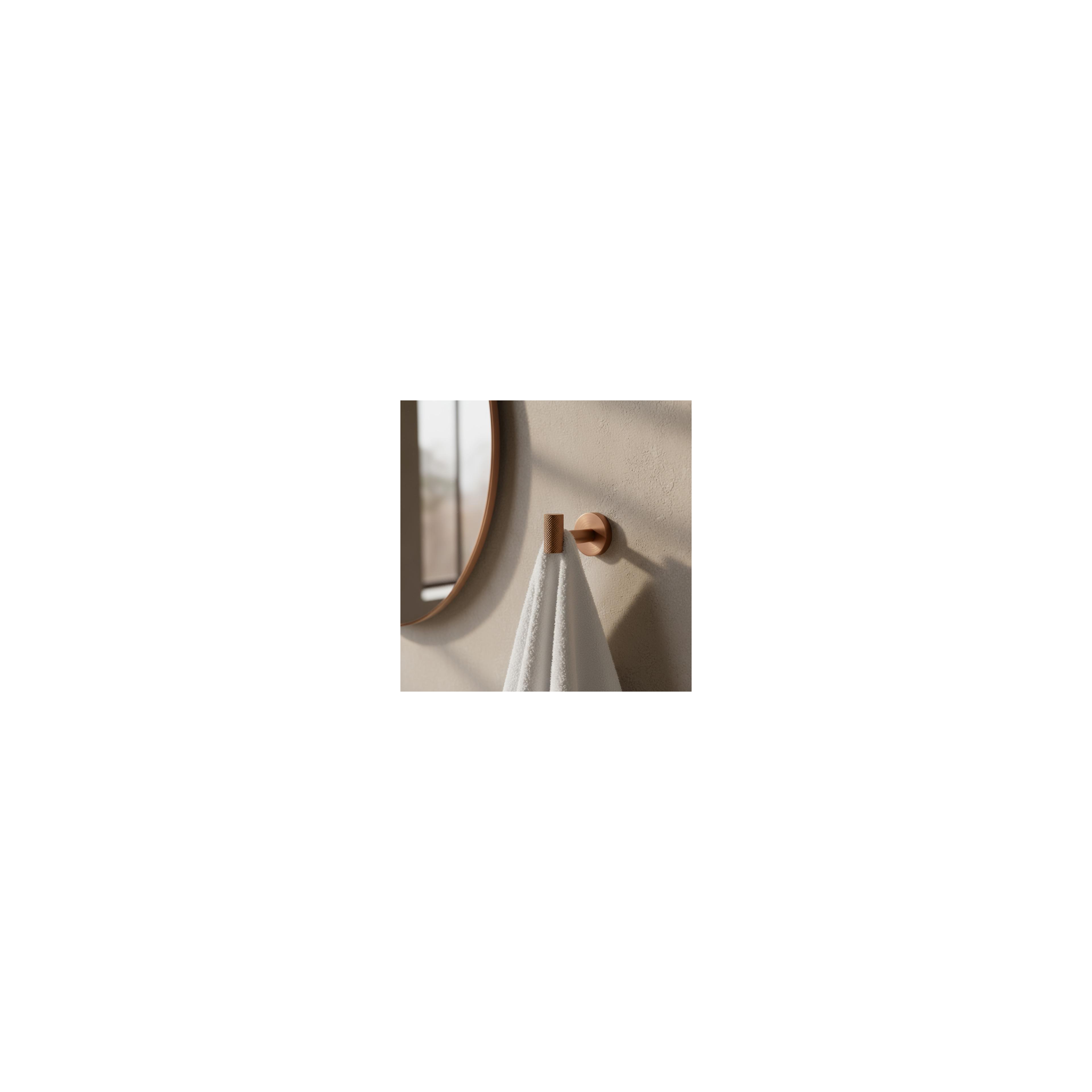 Κρεμάστρα μπάνιου μονόχειρο 5705 Galo Brush Copper