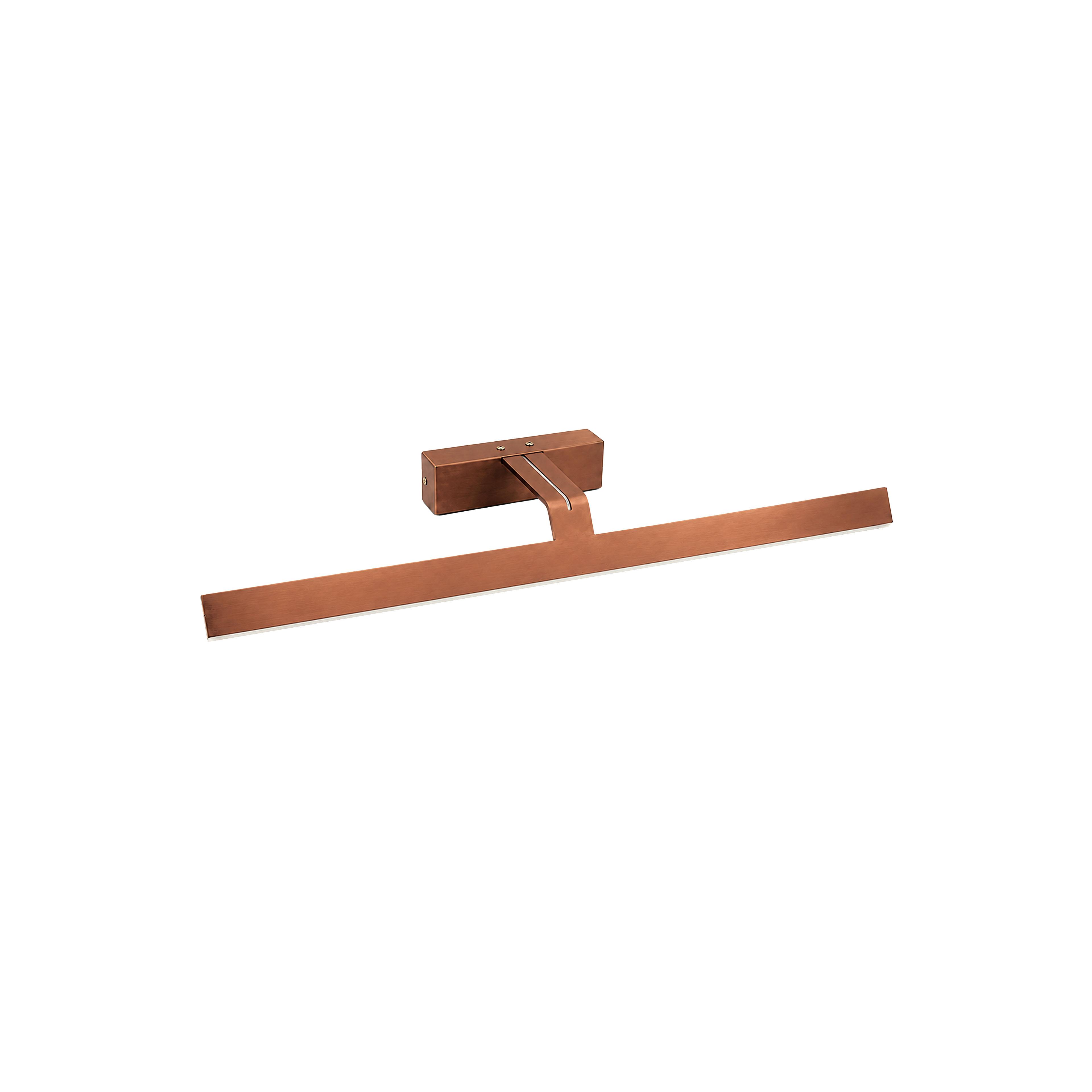 Vannitoa seina LED-valgusti SWE015-1W 73cm BRUSH COPPER