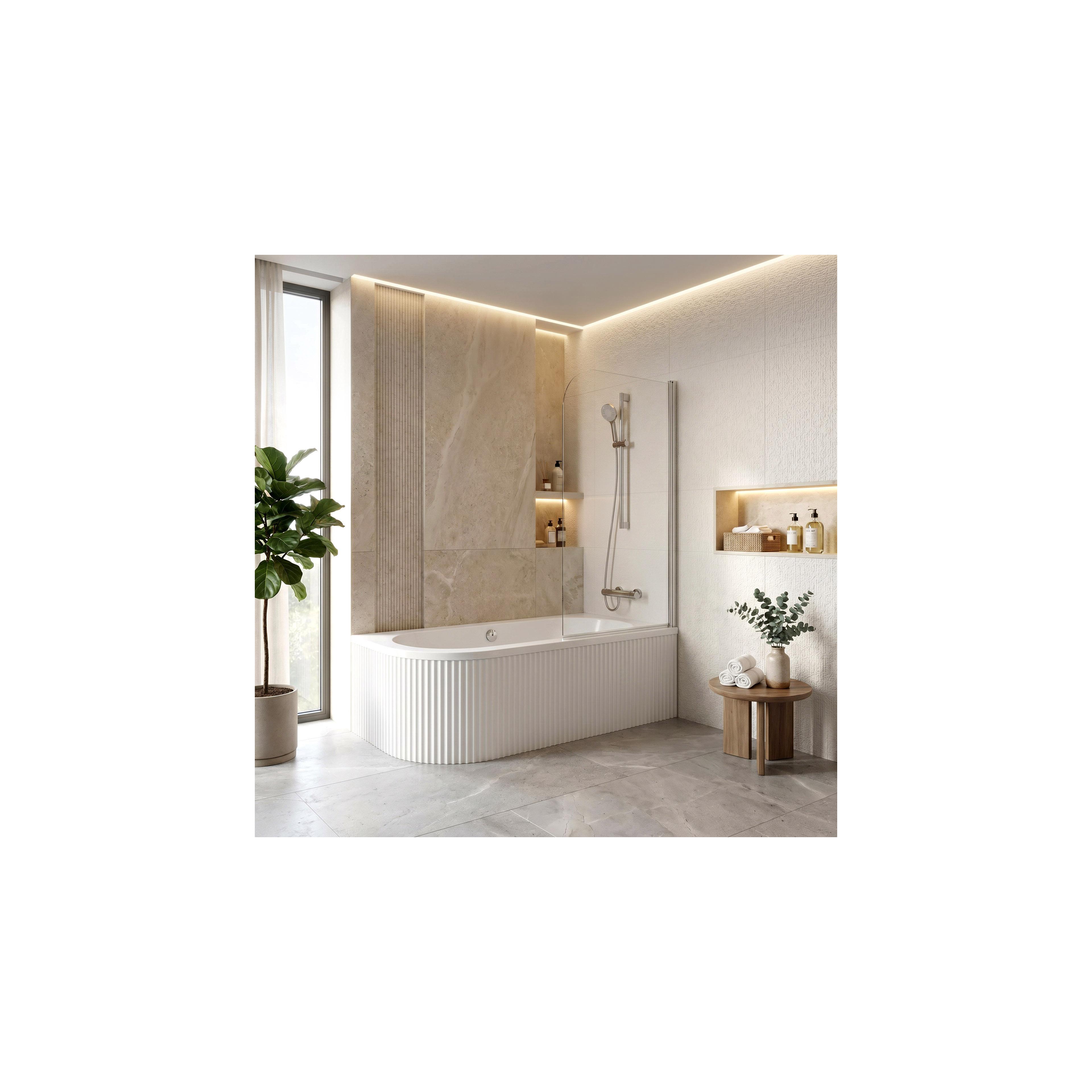 Bathtub Rea Orion Stripe Right 160cm
